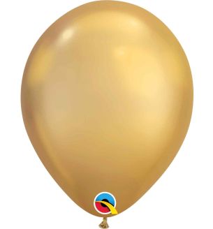 11" Qualatex Plain Latex Gold 25ct.