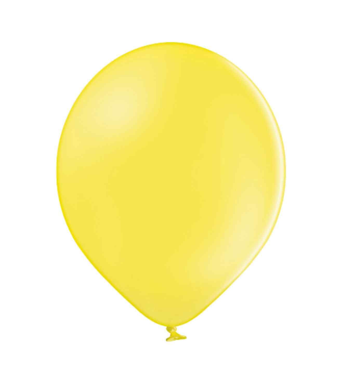 11" Belbal Pastel Yellow Latex 50ct D11