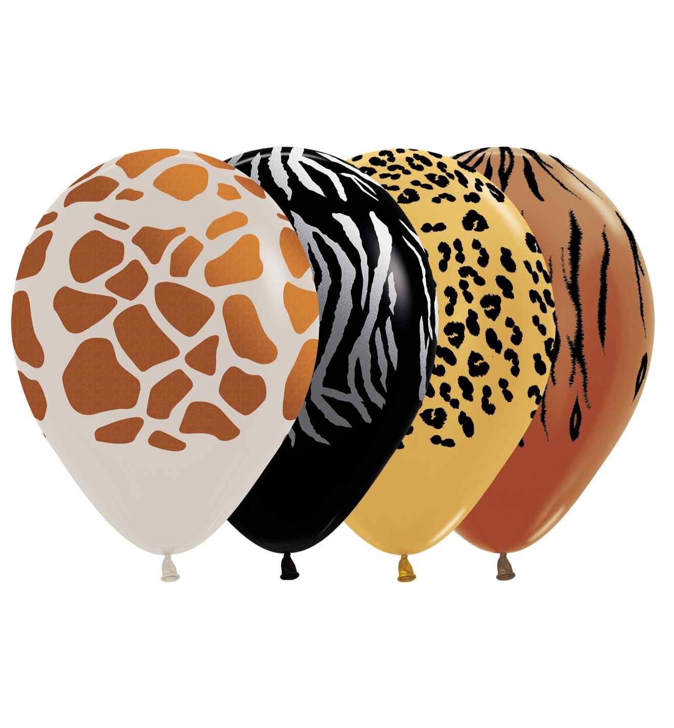 12" Sempertex Animal Print 25ct.