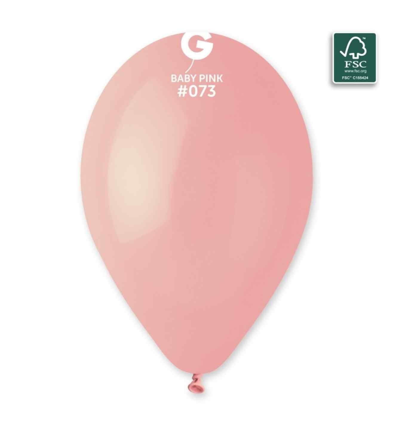 13" Gemar Baby Pink Latex 50ct