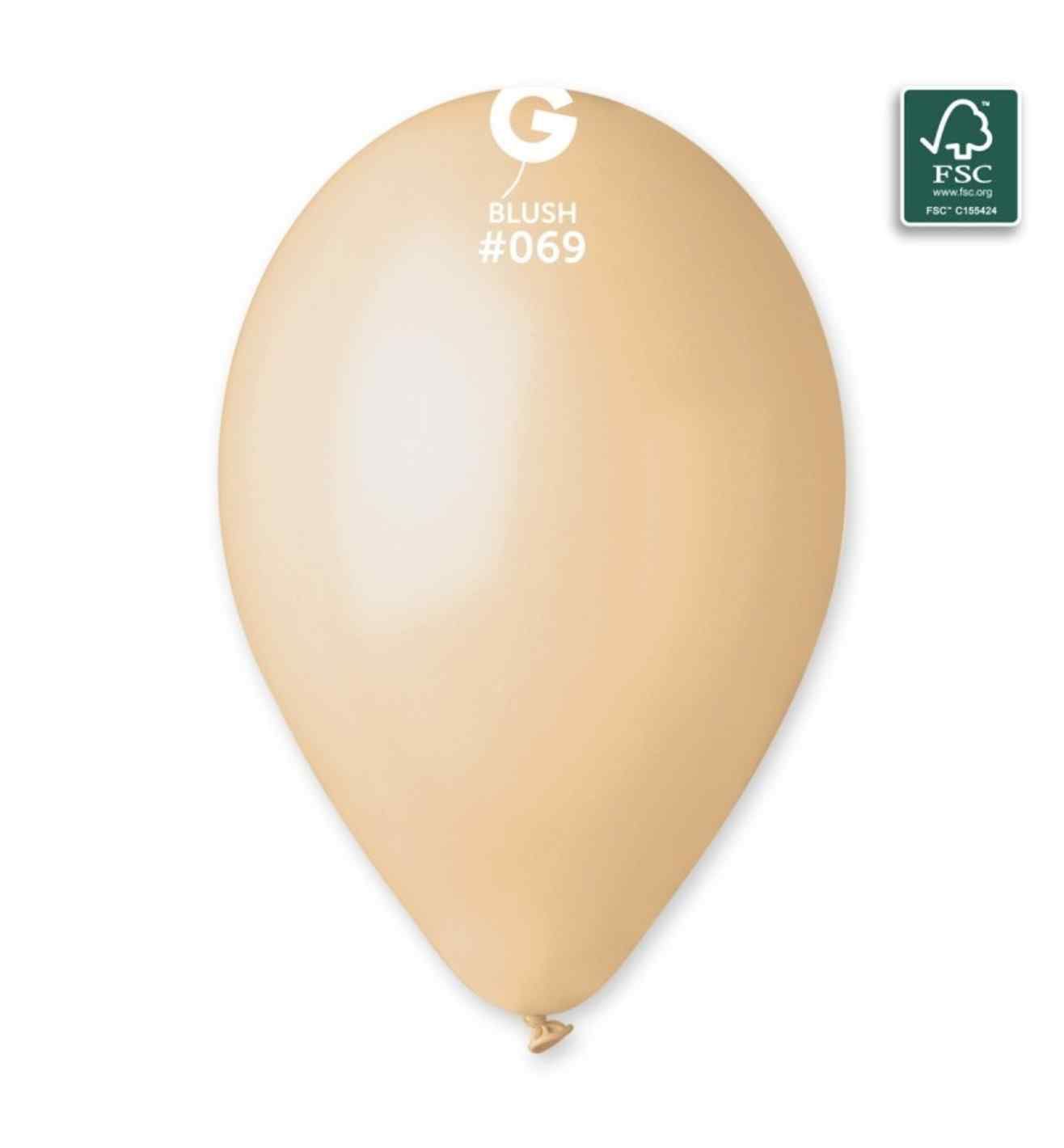 13" Gemar Blush Latex 50ct