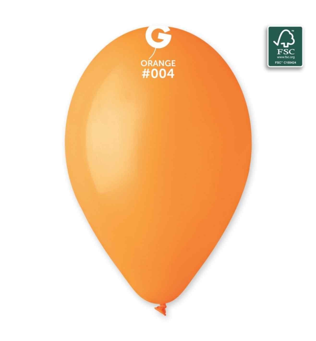 13" Gemar Orange Latex 50ct