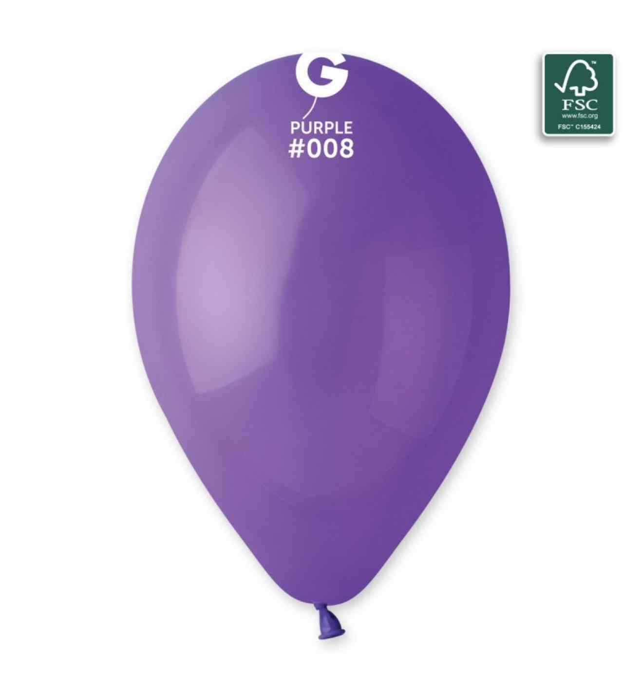 13" Gemar Purple Latex 50ct