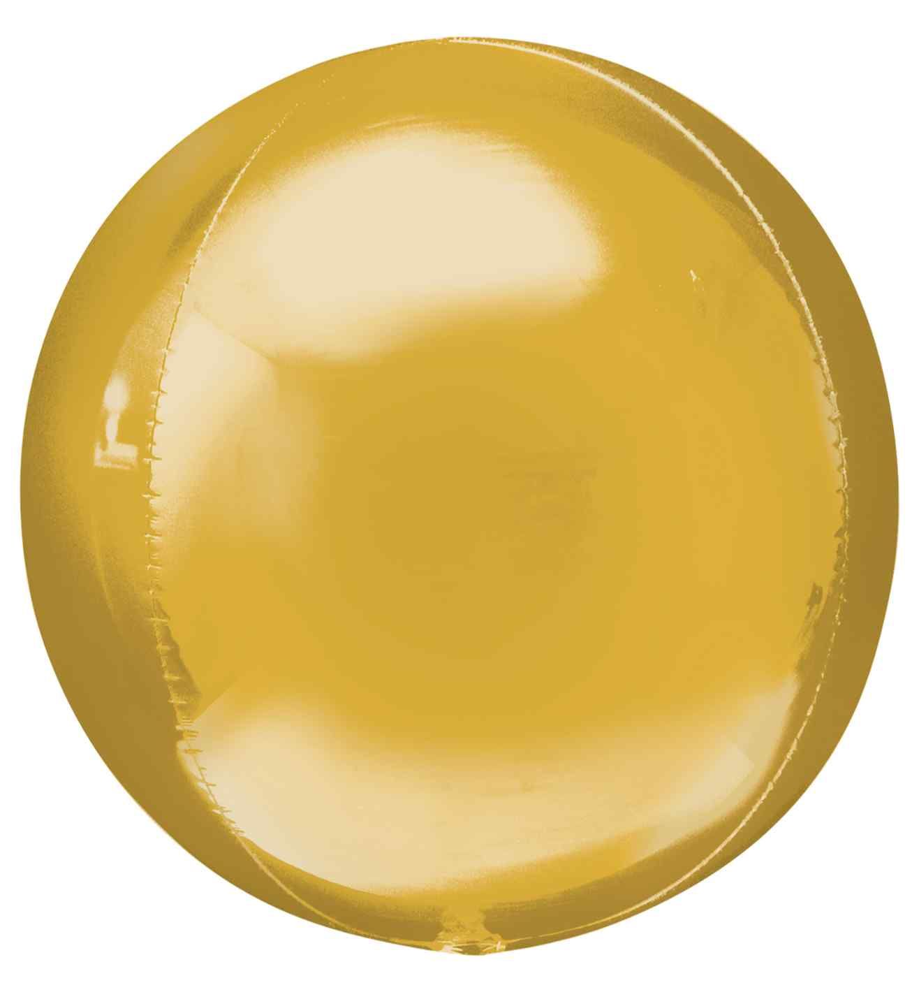 15" Gold Orbz 1PC