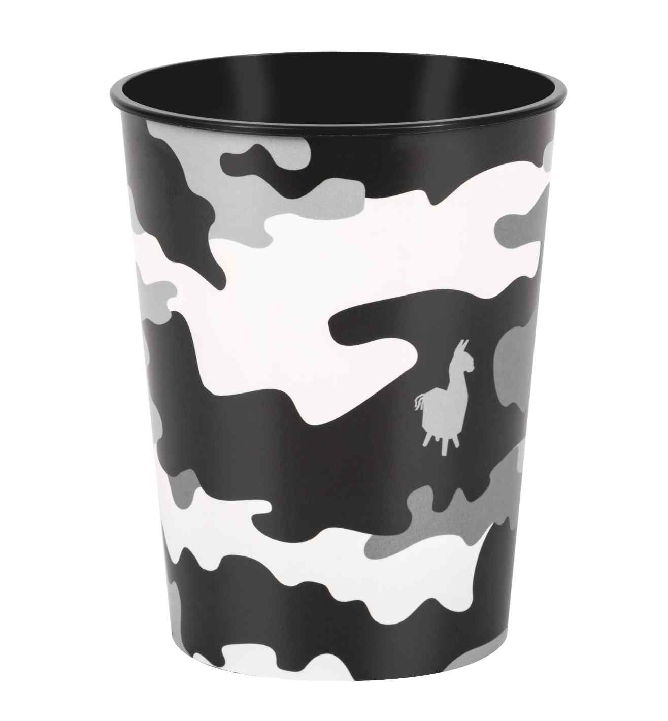 16oz Unique Party Fortnite Camo Plastic Cup