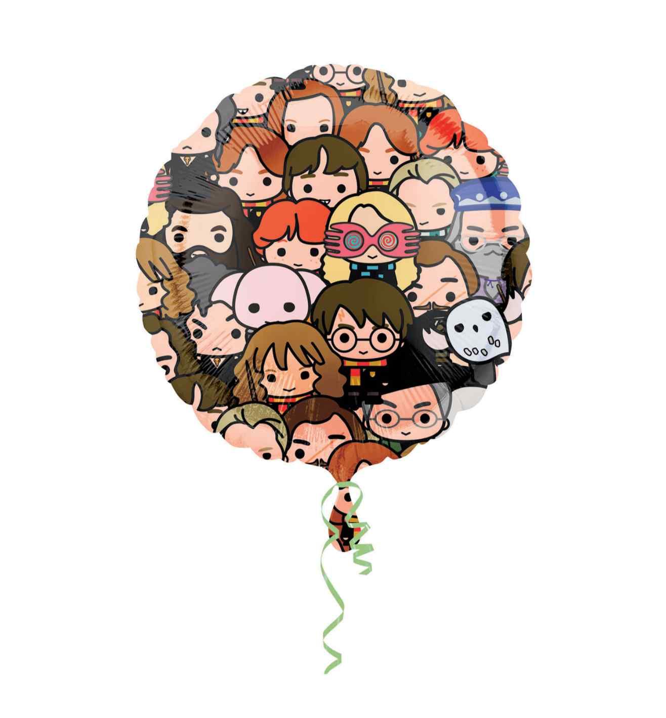 18" Harry Potter Multi Face Foil Balloon