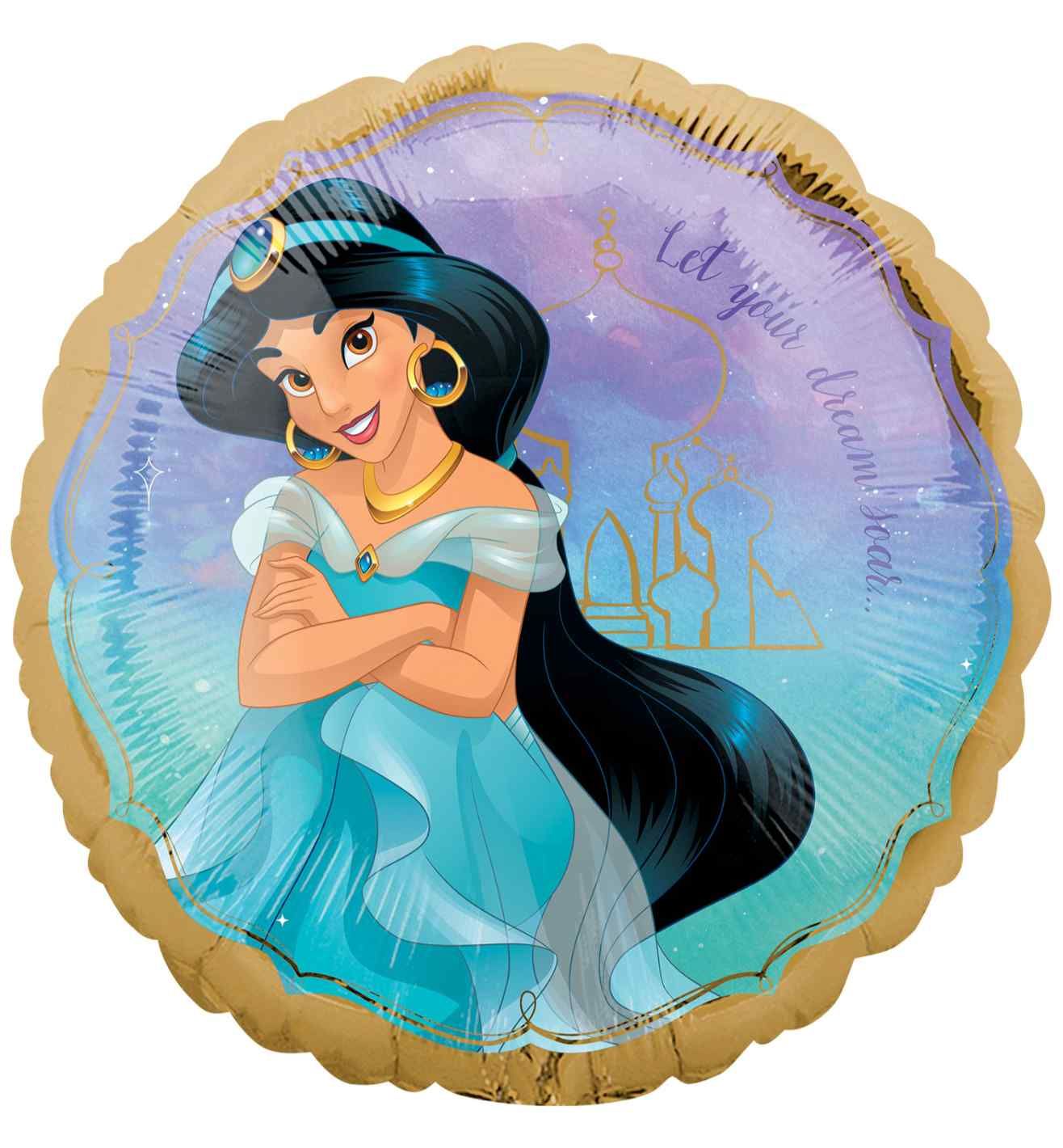 18" Jasmine Once Upon A Time Foil Balloon