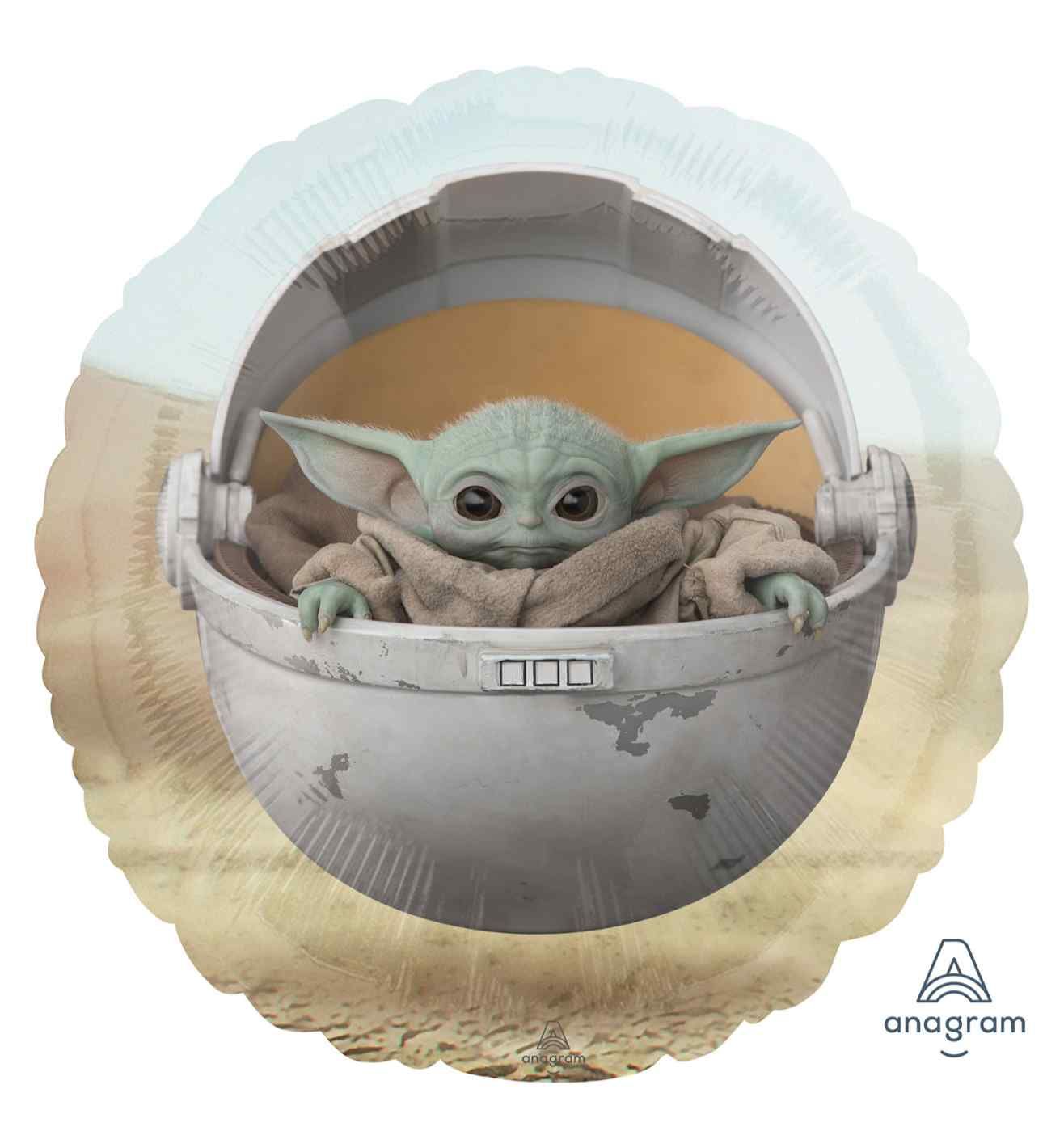 18" Mandalorian The Child Foil Balloon