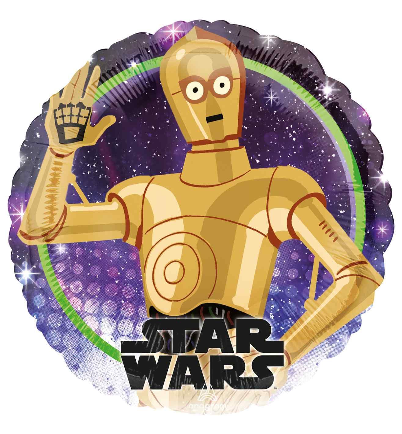 18" Star Wars C-3PO Foil Balloon