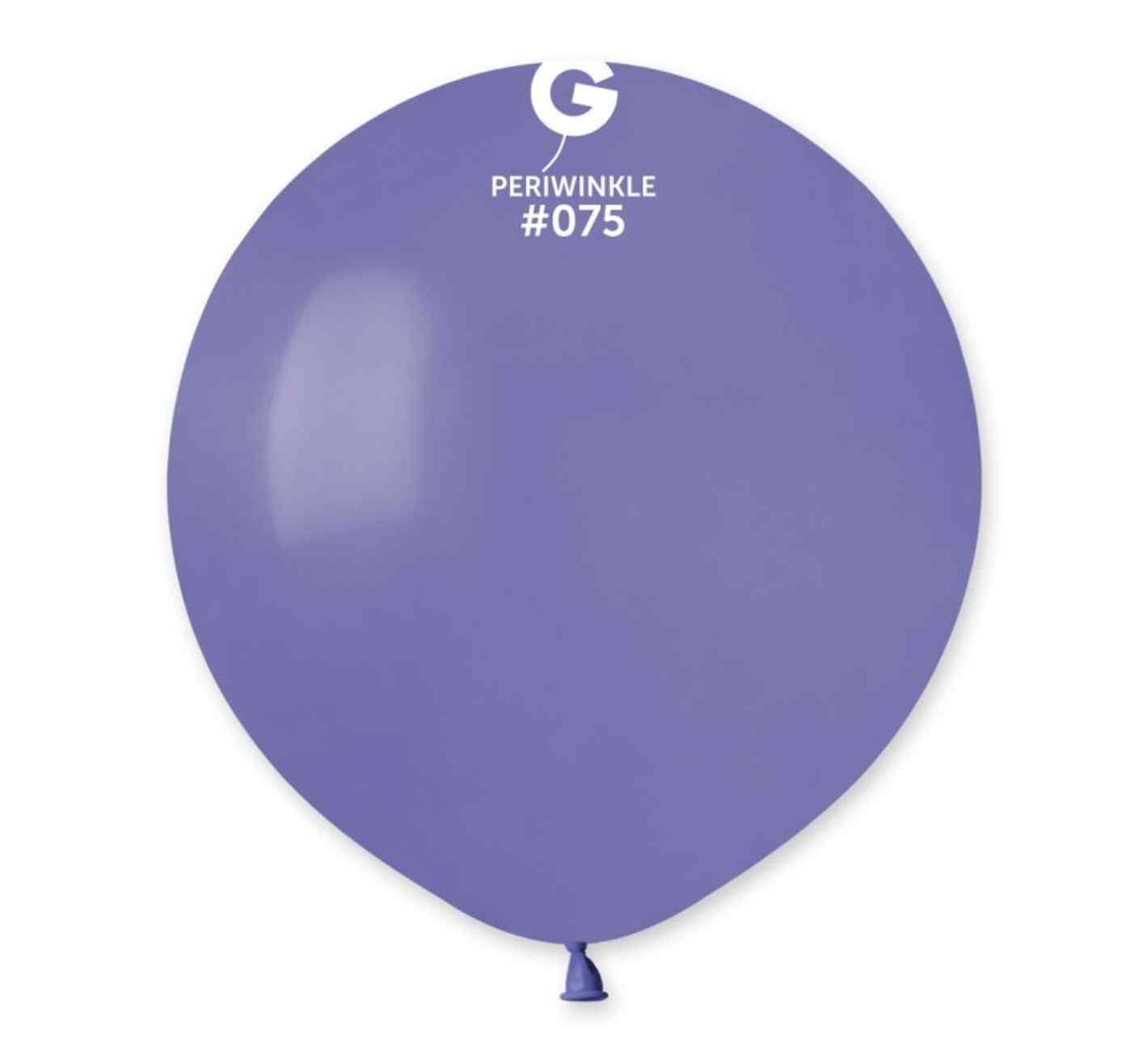 19" Gemar Periwinkle Latex 10ct