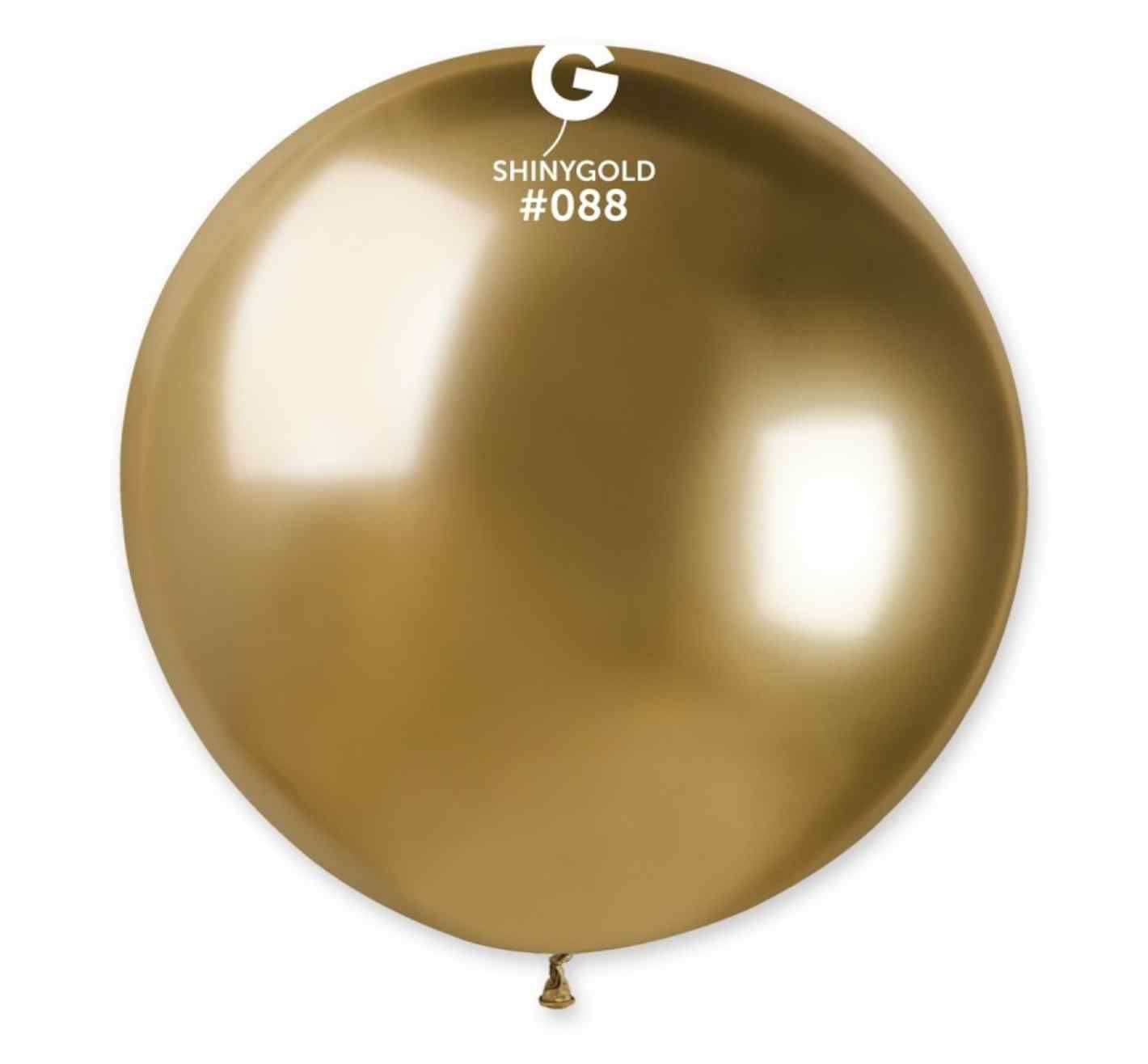 19" Gemar Shiny Gold Latex 25ct