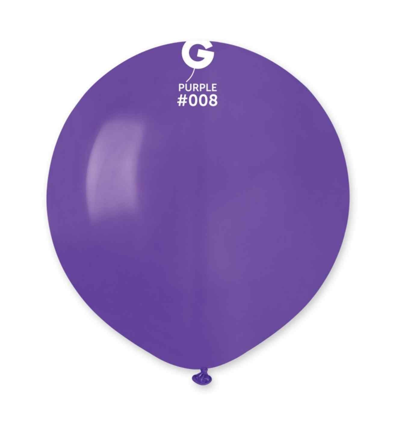 19" Gemar Purple Latex 25ct
