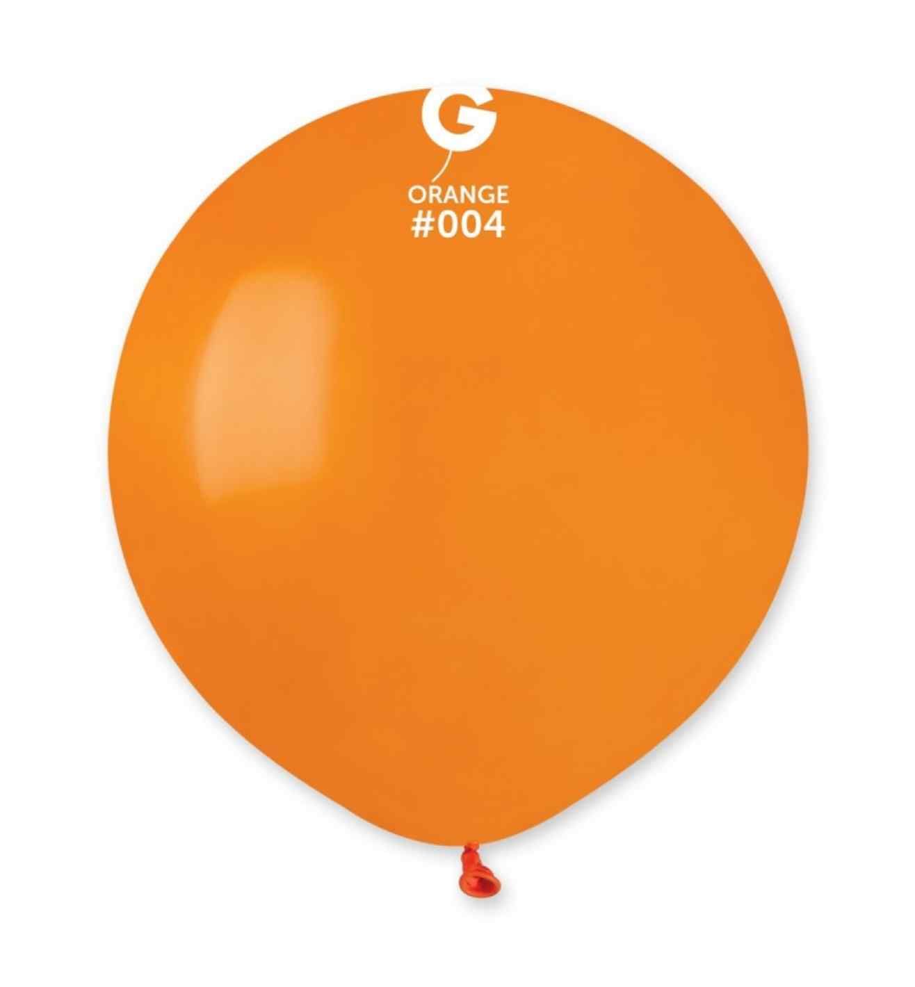 19" Gemar Orange Latex 25ct
