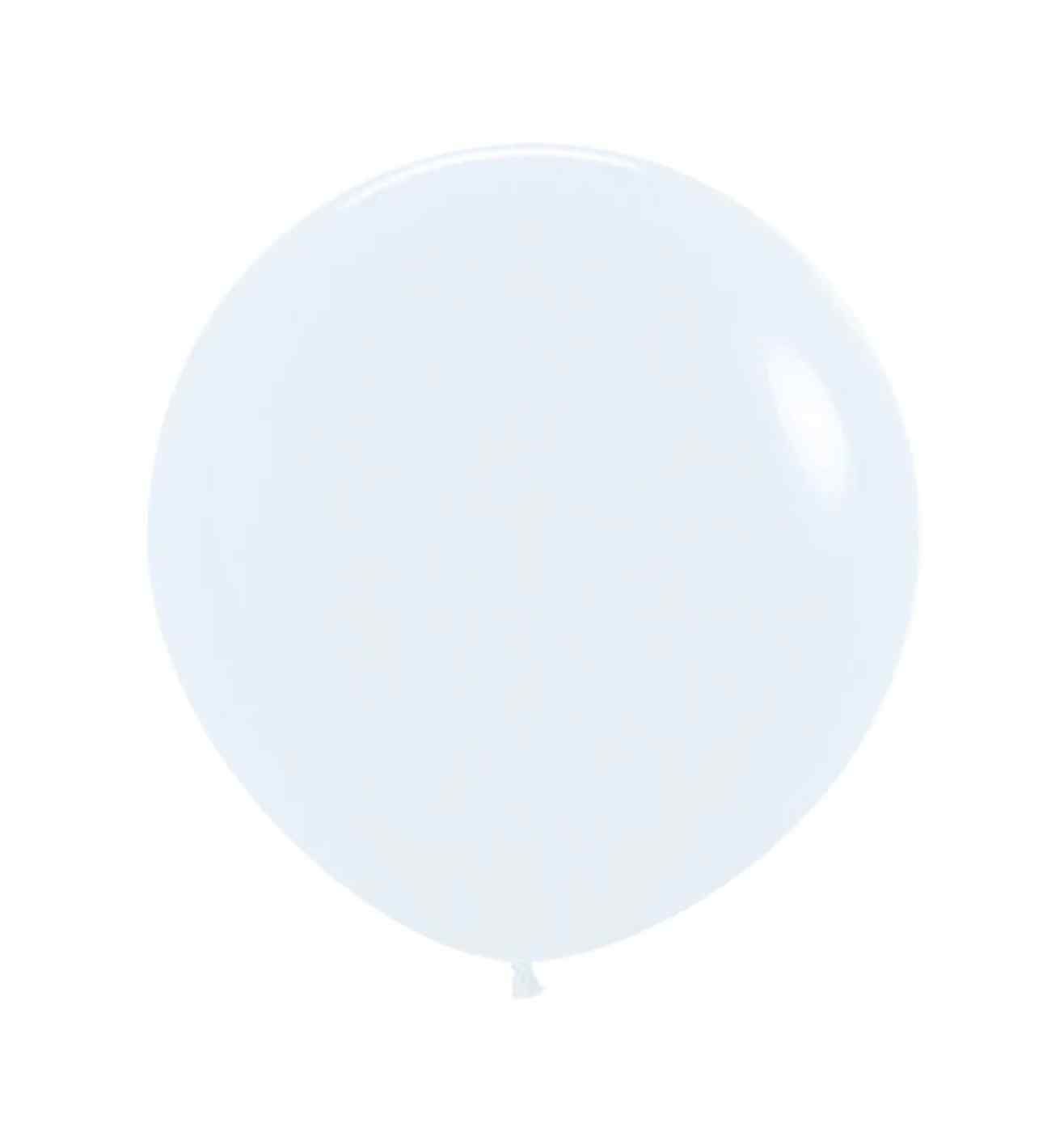 24" Sempertex Fashion Solid White 3ct.