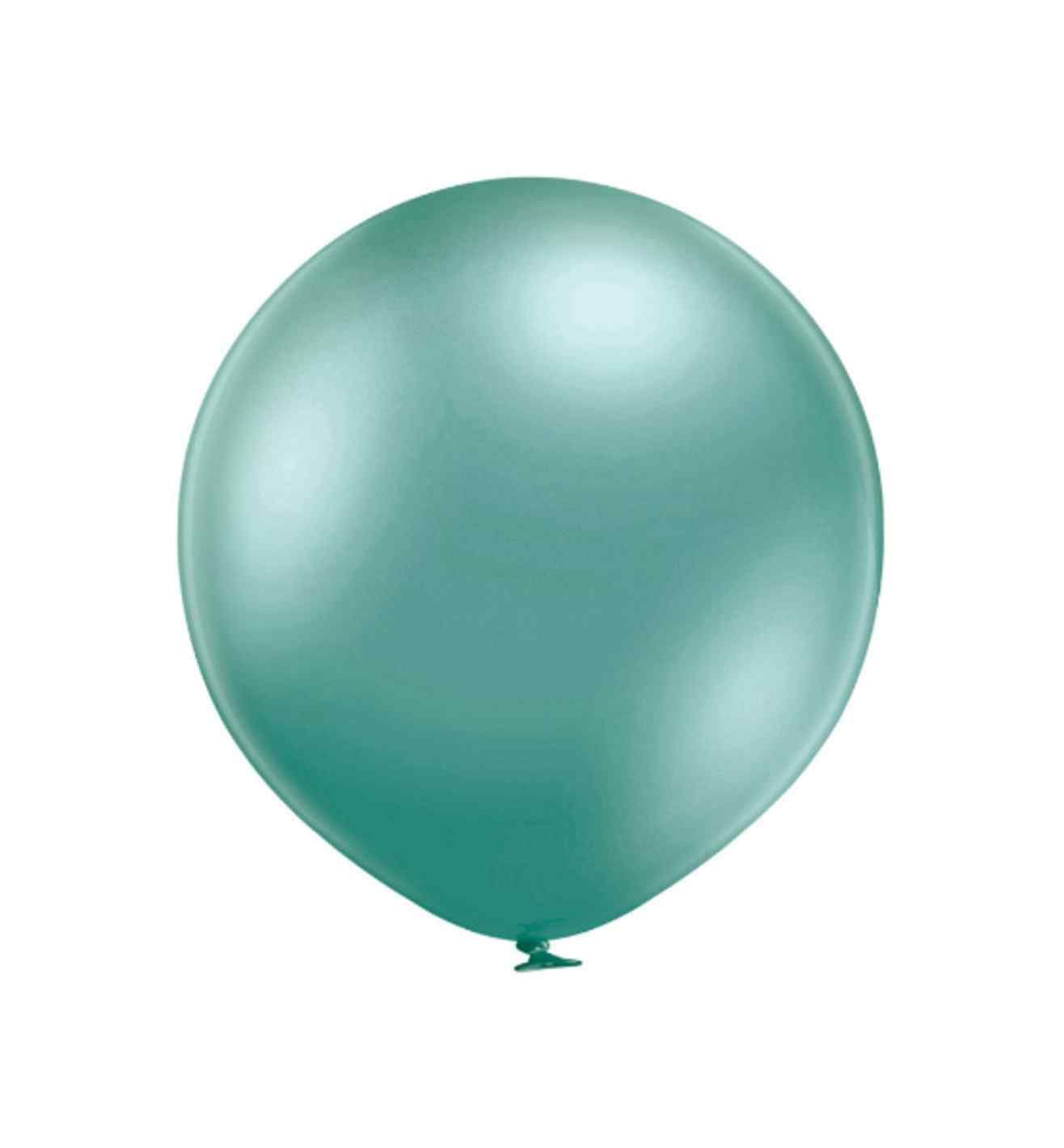 2ft Belbal Glossy Green Latex Balloon 2ct