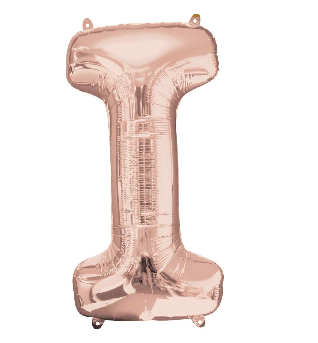 34" Anagram Rose Gold Letter I