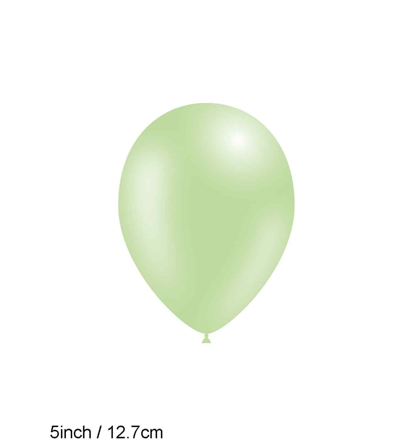 5"  Decotex Fashion Pastel Green 100ct