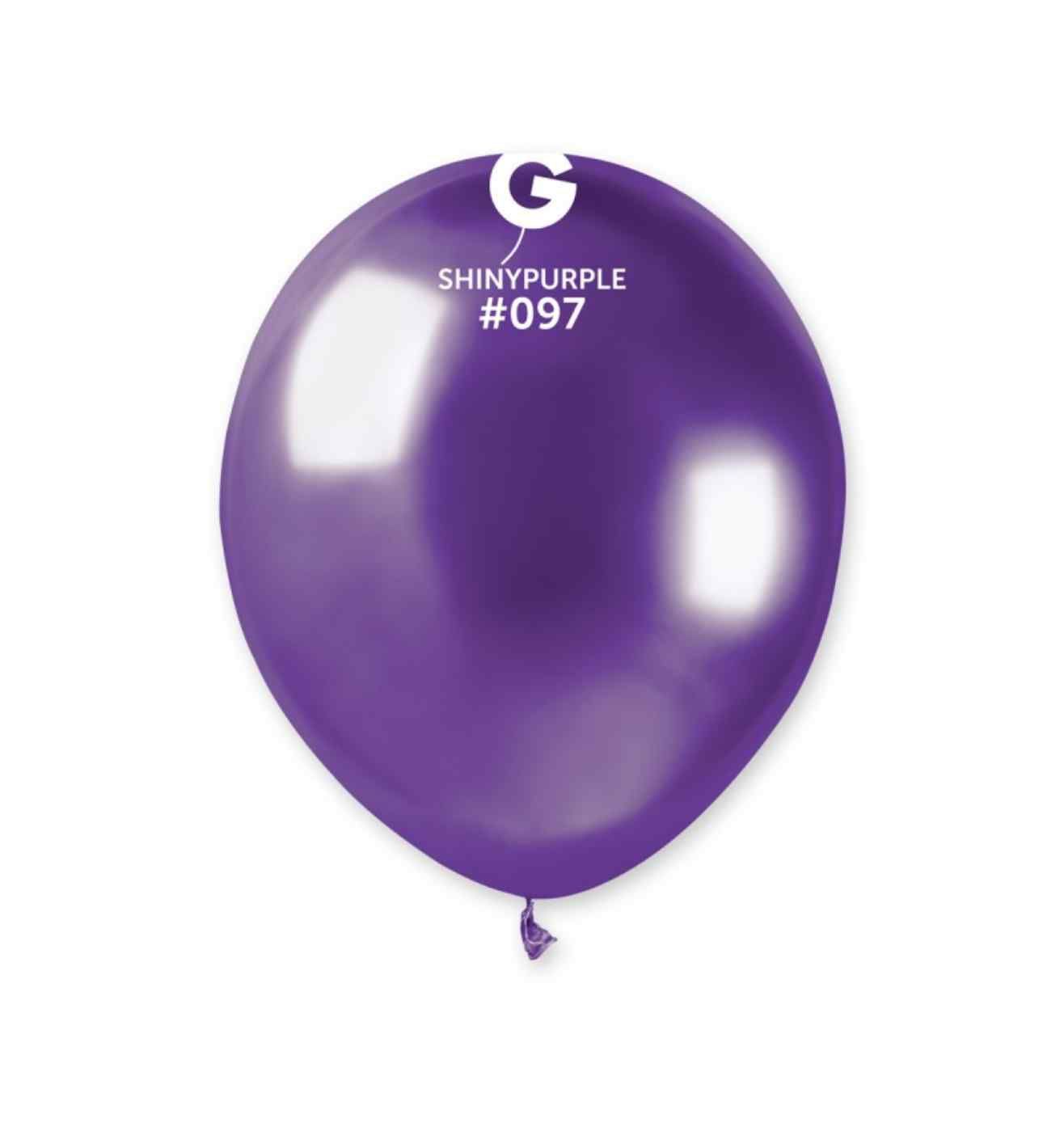 5" Gemar Shiny Purple Latex 50ct