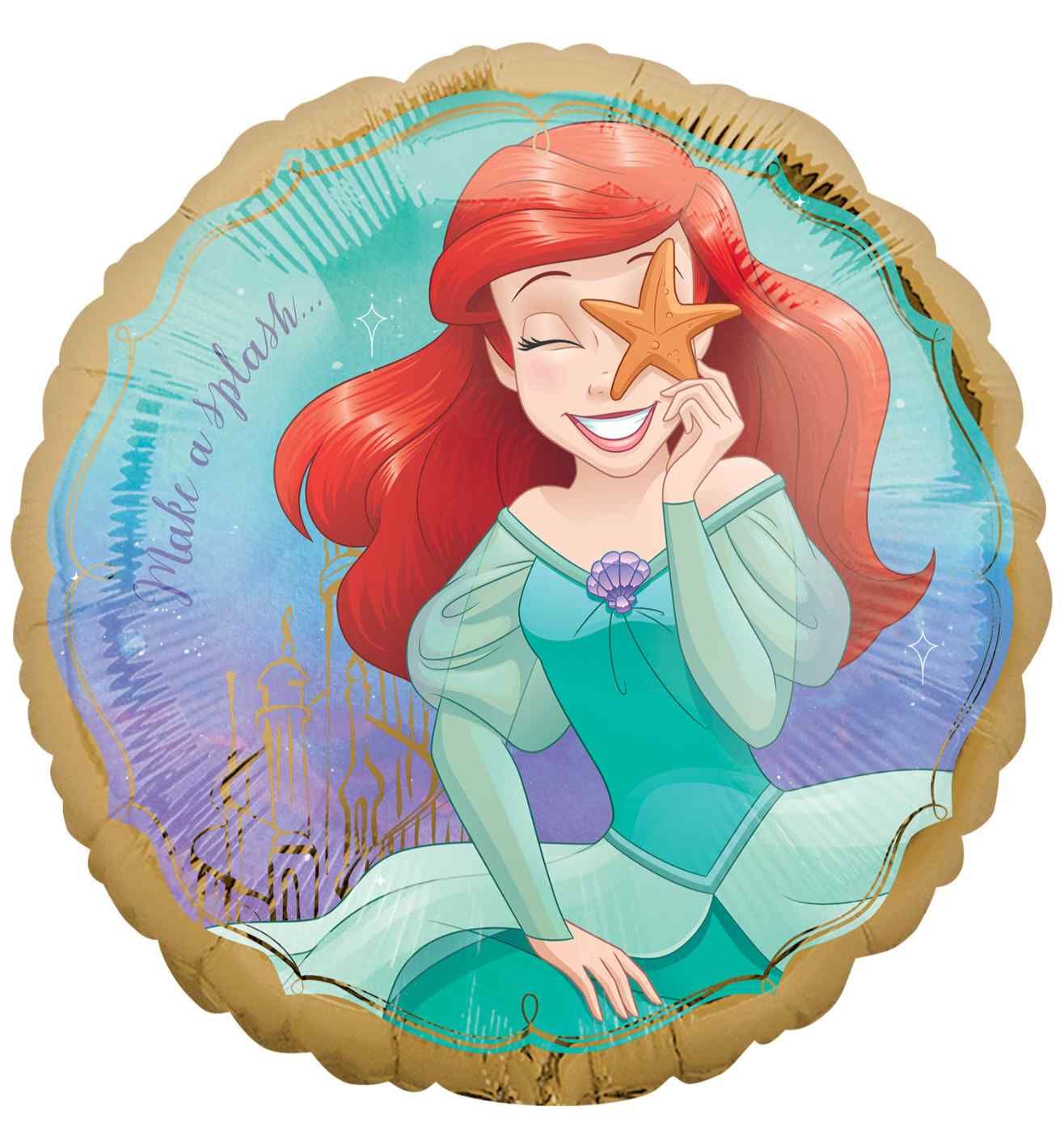 18" Ariel Once Upon A Time Foil Balloon