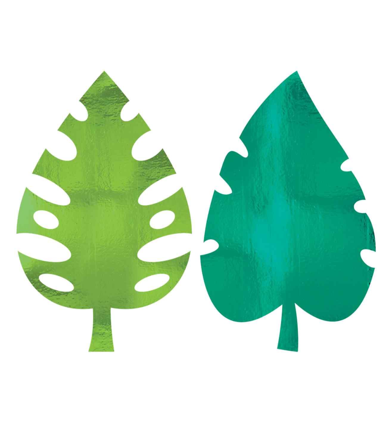 Hawaiian Giant Palm Leaves 40cm 8ct