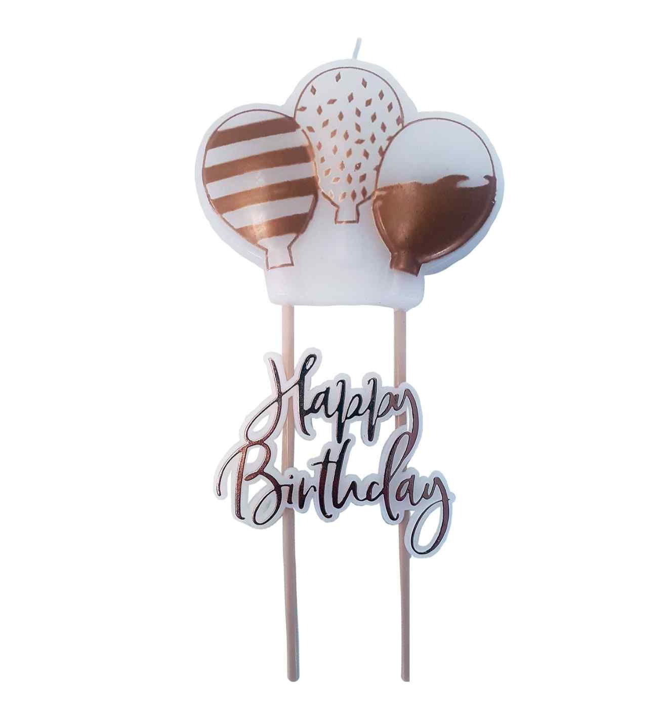 Rose Gold Pick Candles