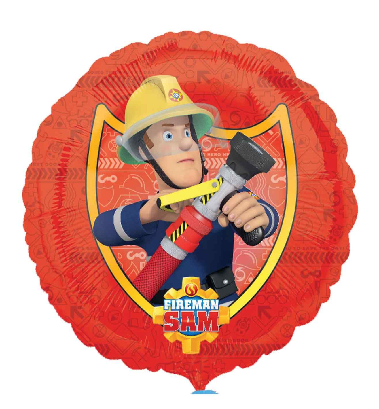 17" Anagram Fireman Sam Foil Balloon