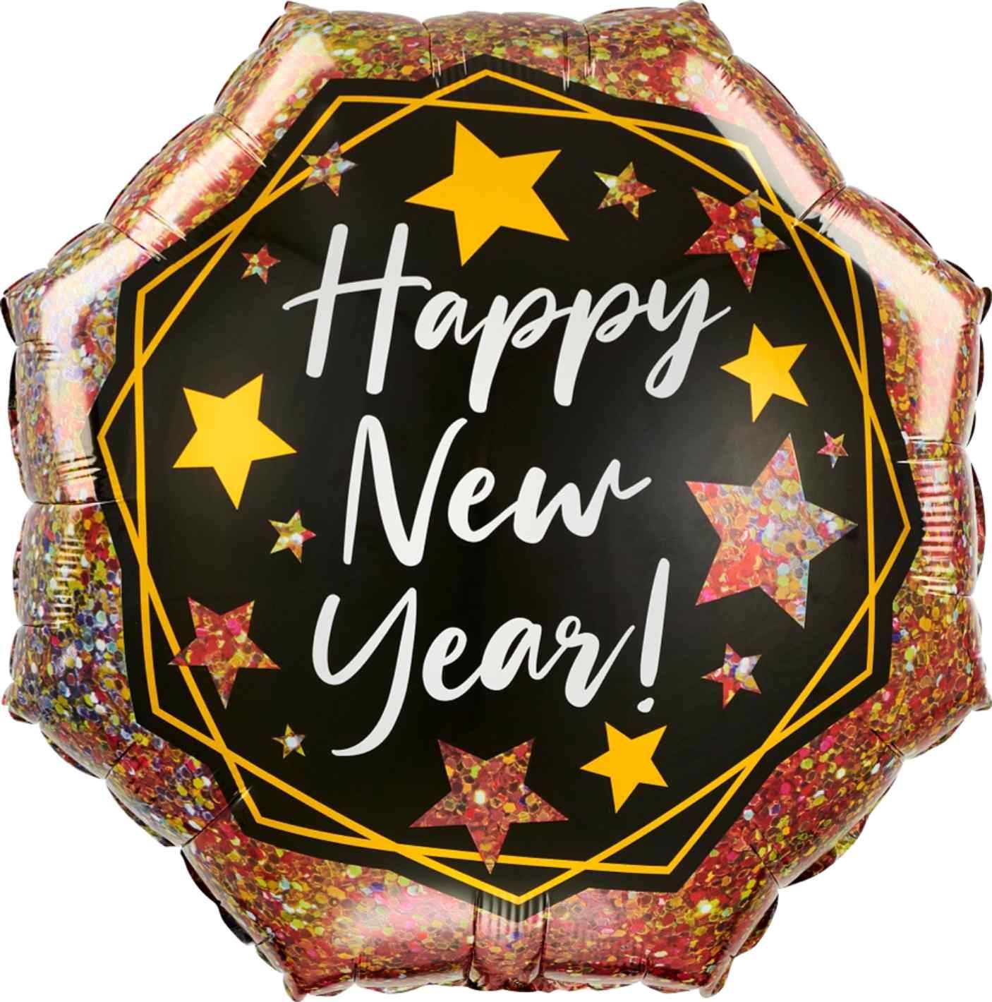 Gold Sparkle SuperShape Foil Balloon