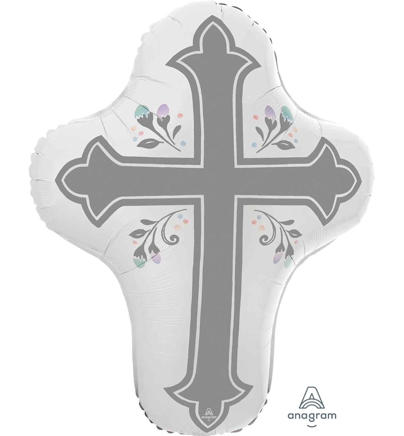 28" Holy Day Cross Supershape Anagram