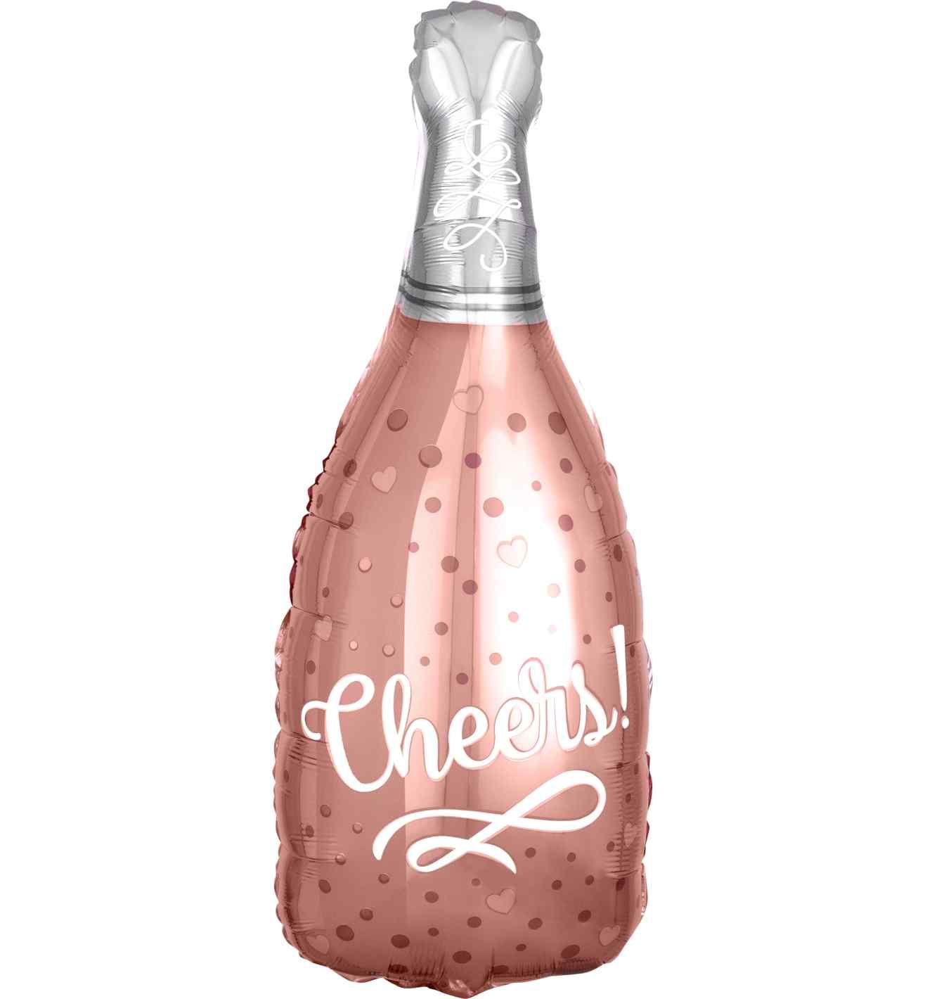 Cheers Rosé Shape Foil Balloon