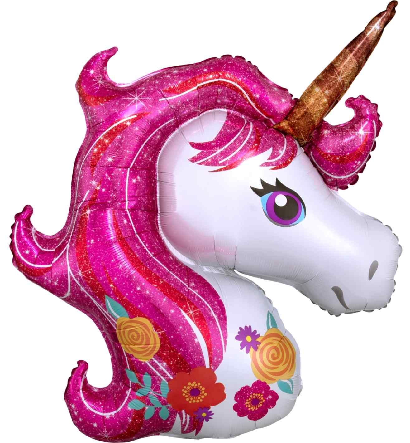 Magical Unicorn SuperShape Foil Balloon