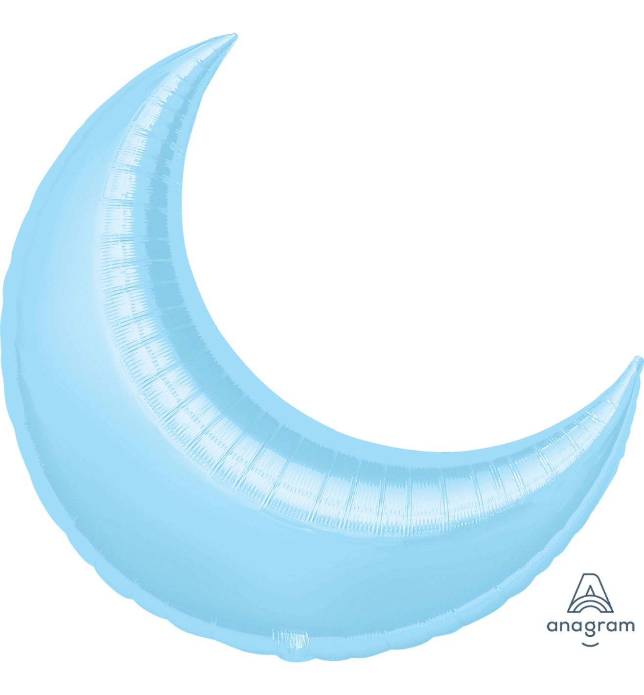 26" Crescent - Pastel Blue 3PK