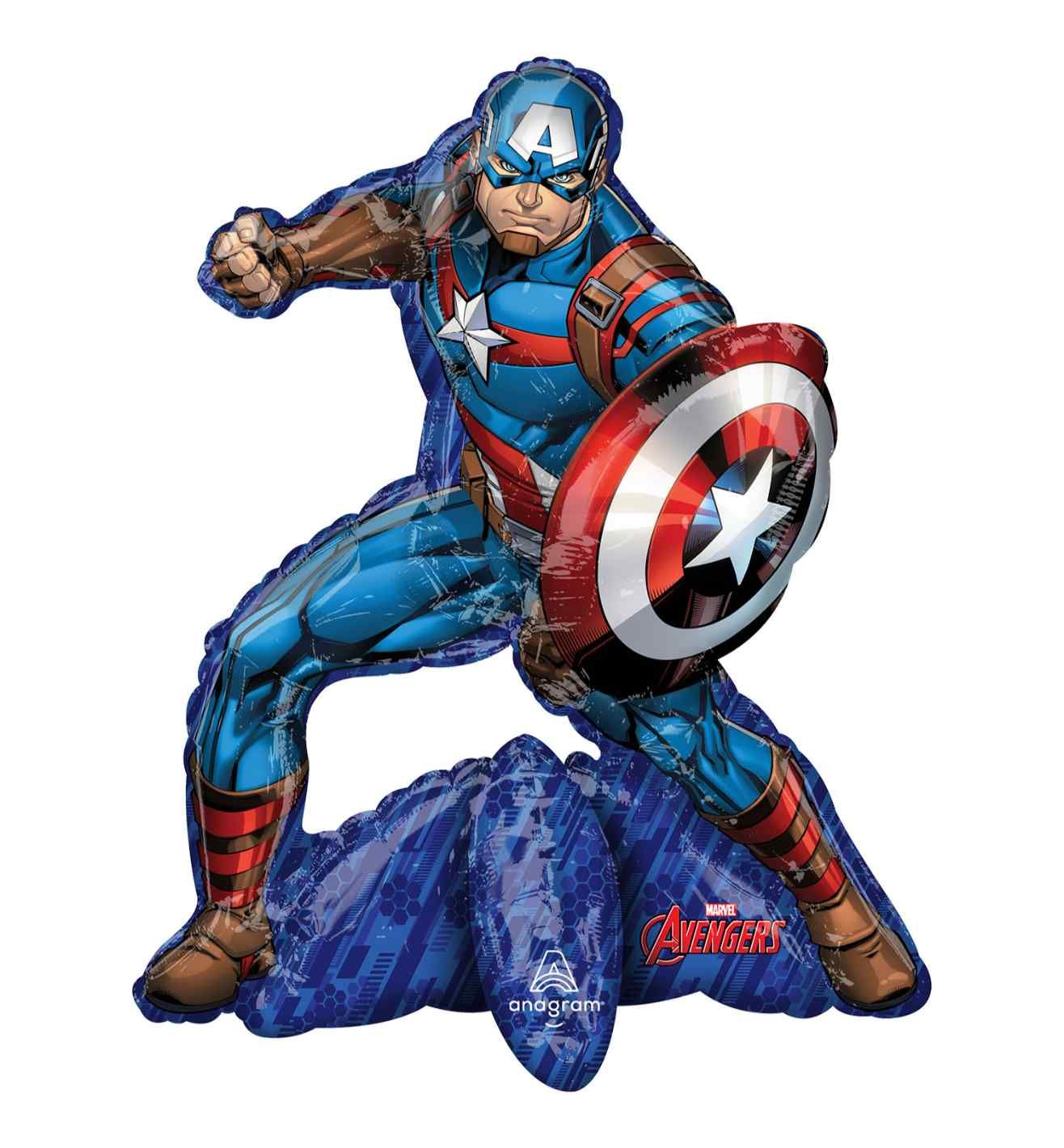 Avengers Captain America Sitter Foil Balloon