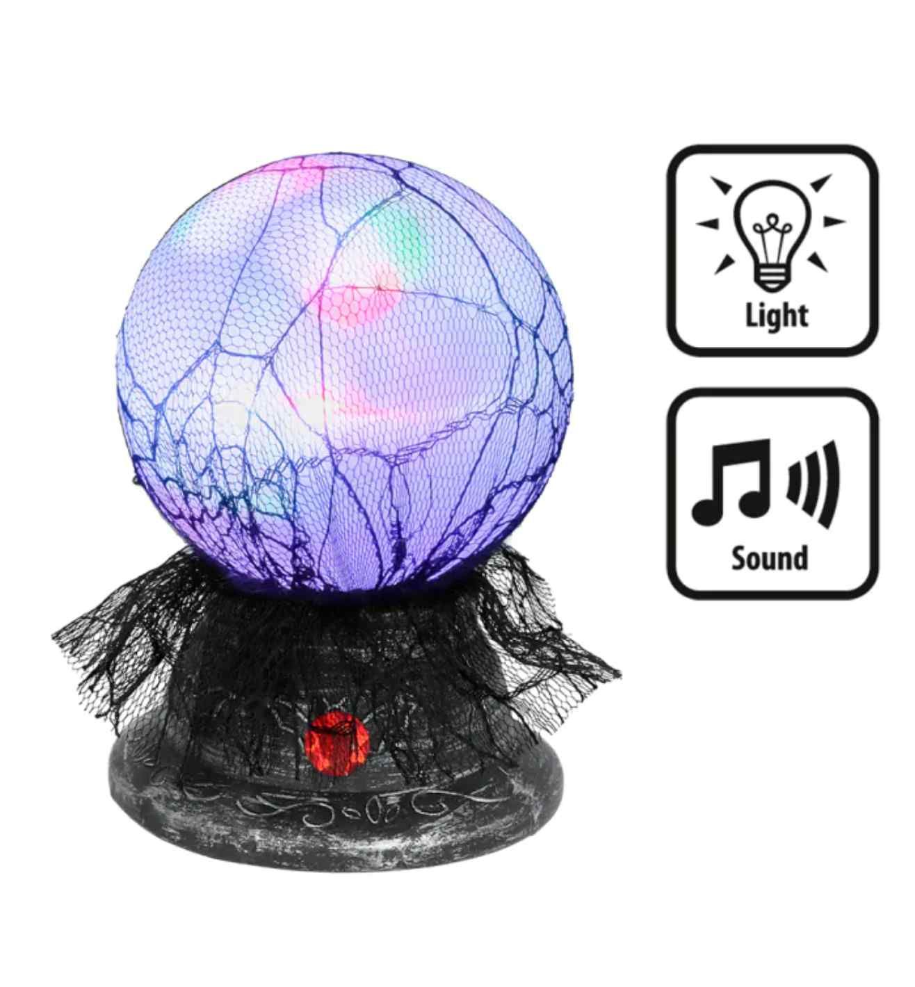 Crystal Ball w/ Light and Sound