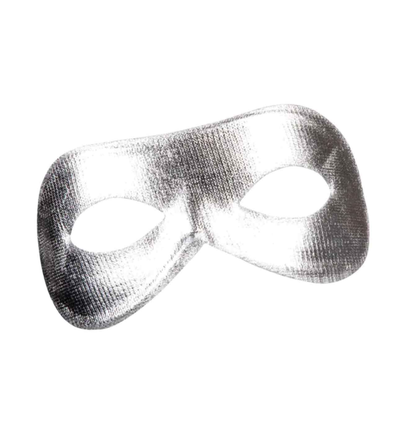 Metallised Eye Mask Silver