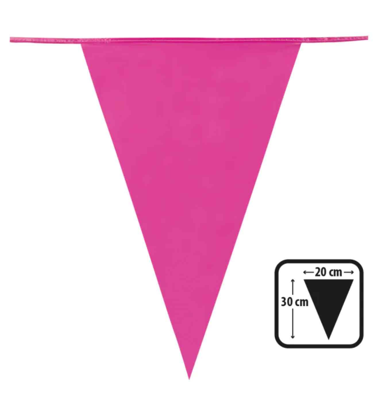 Bunting - Hot Pink 10M