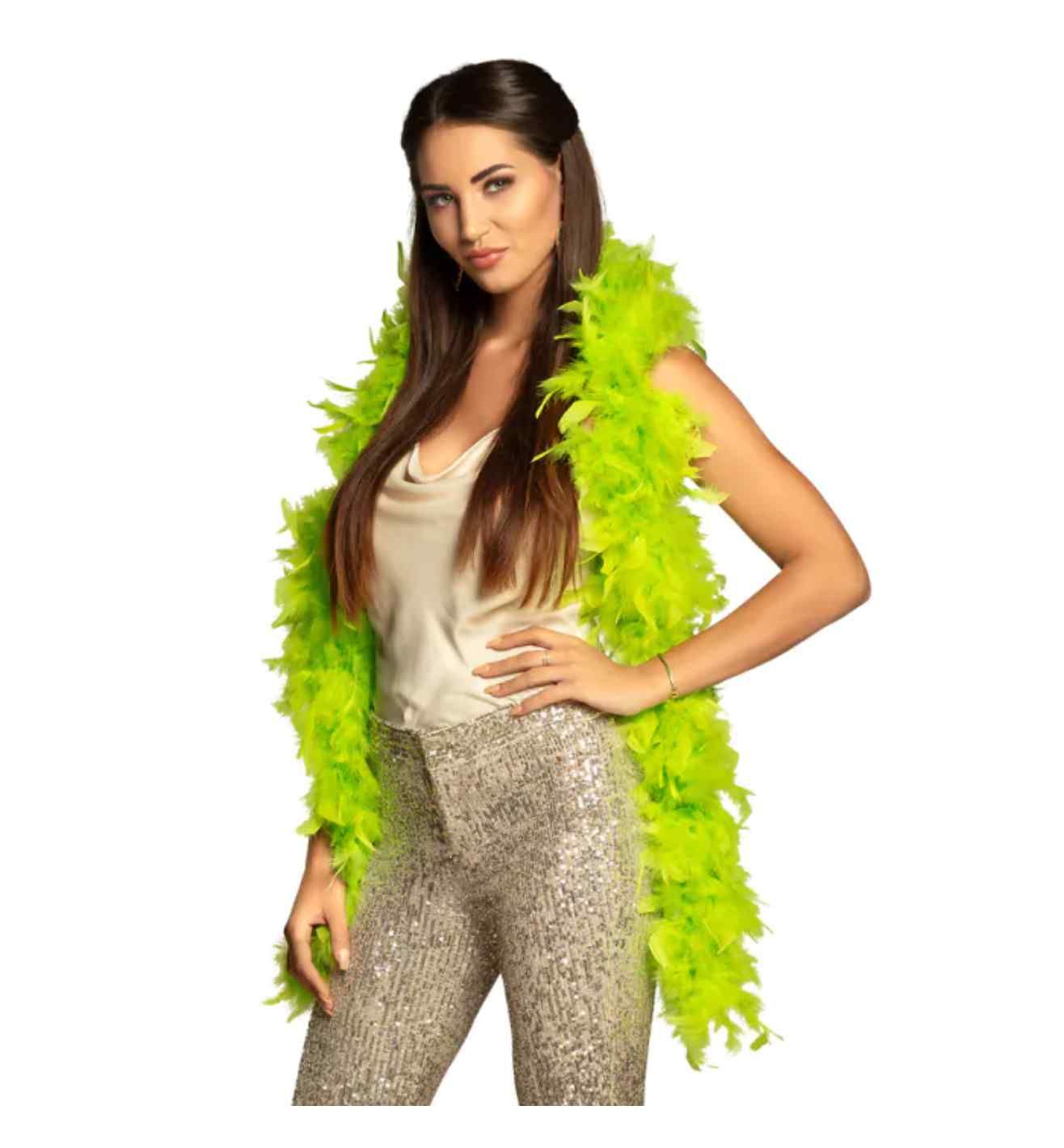 180cm Lime Green Boa