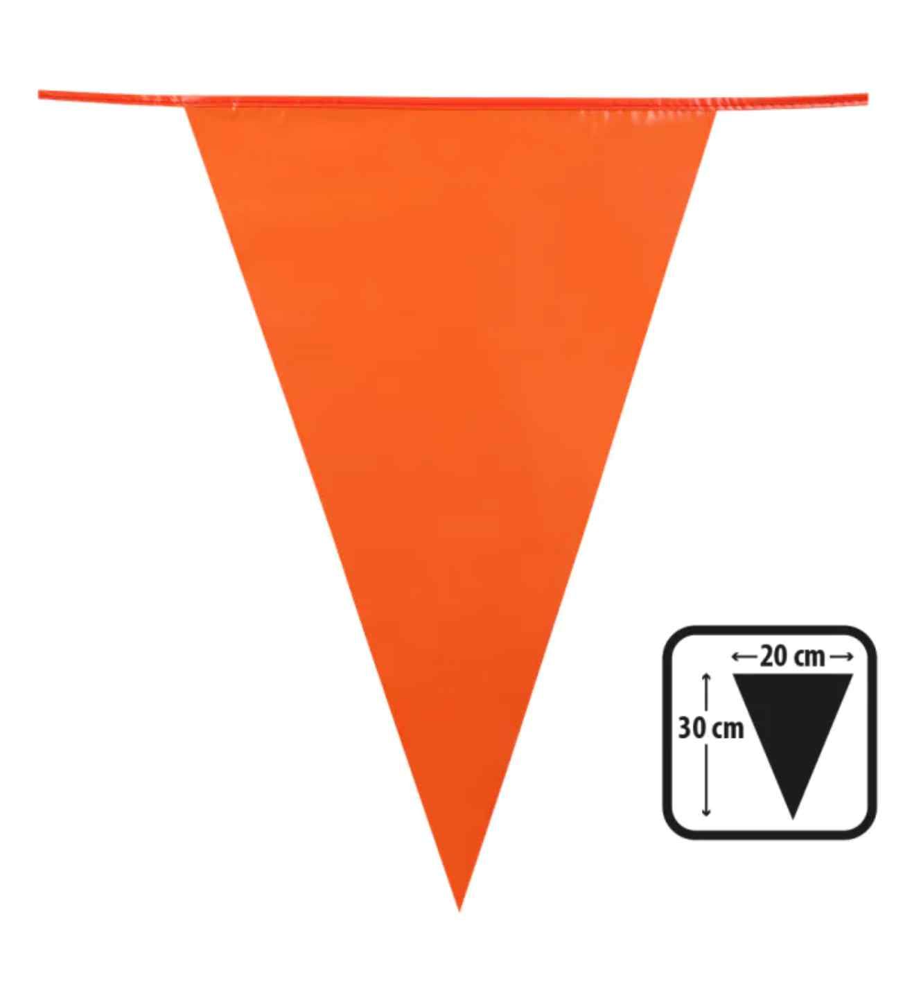 Bunting - Orange 10M