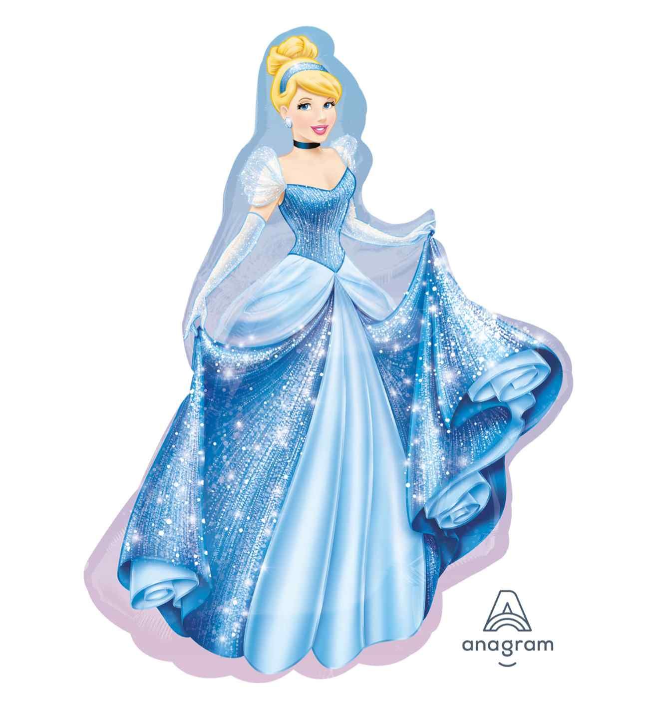 Cinderella SuperShape Foil Balloon