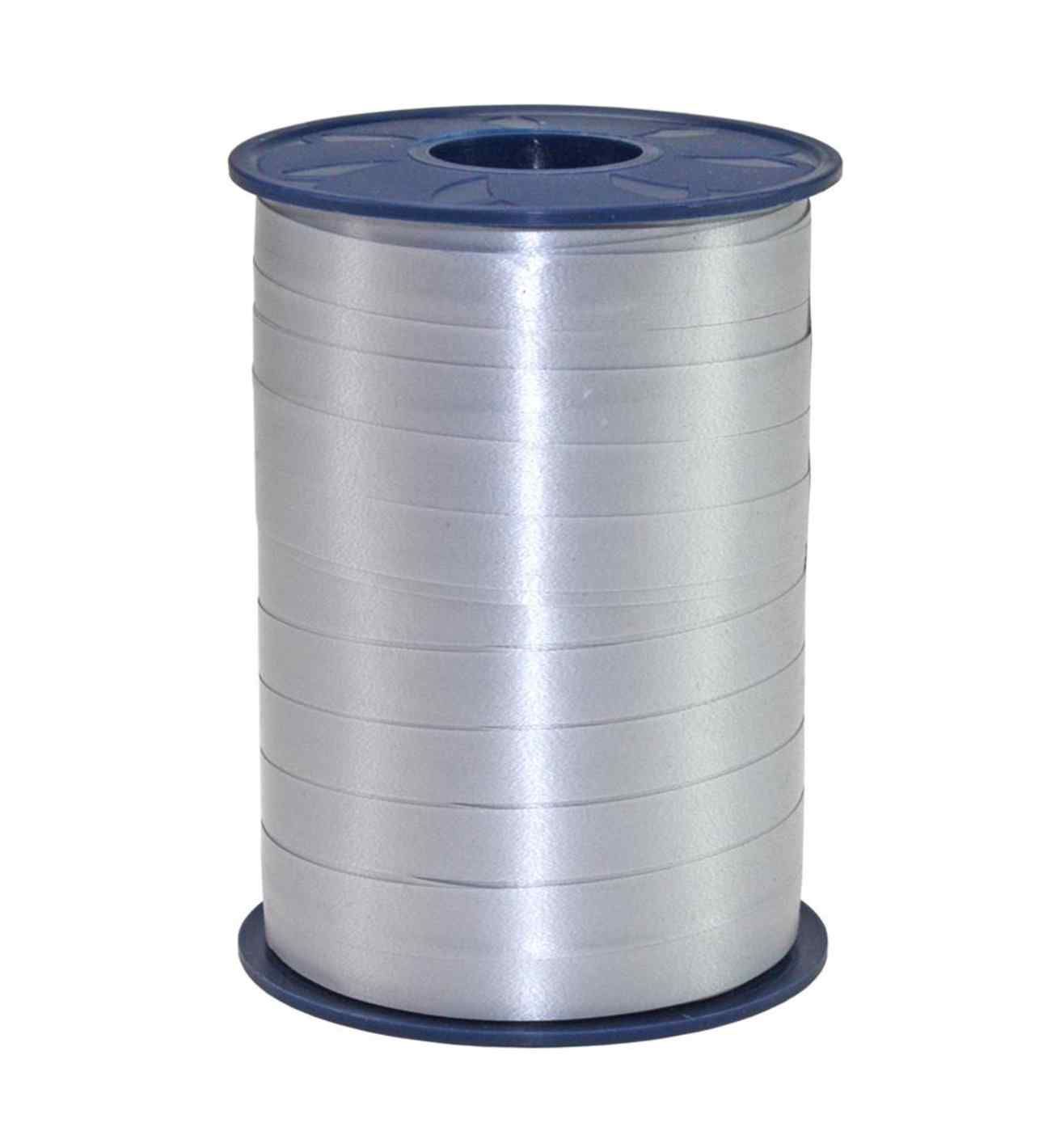 10mm x 250m Curling Ribbon America Silver
