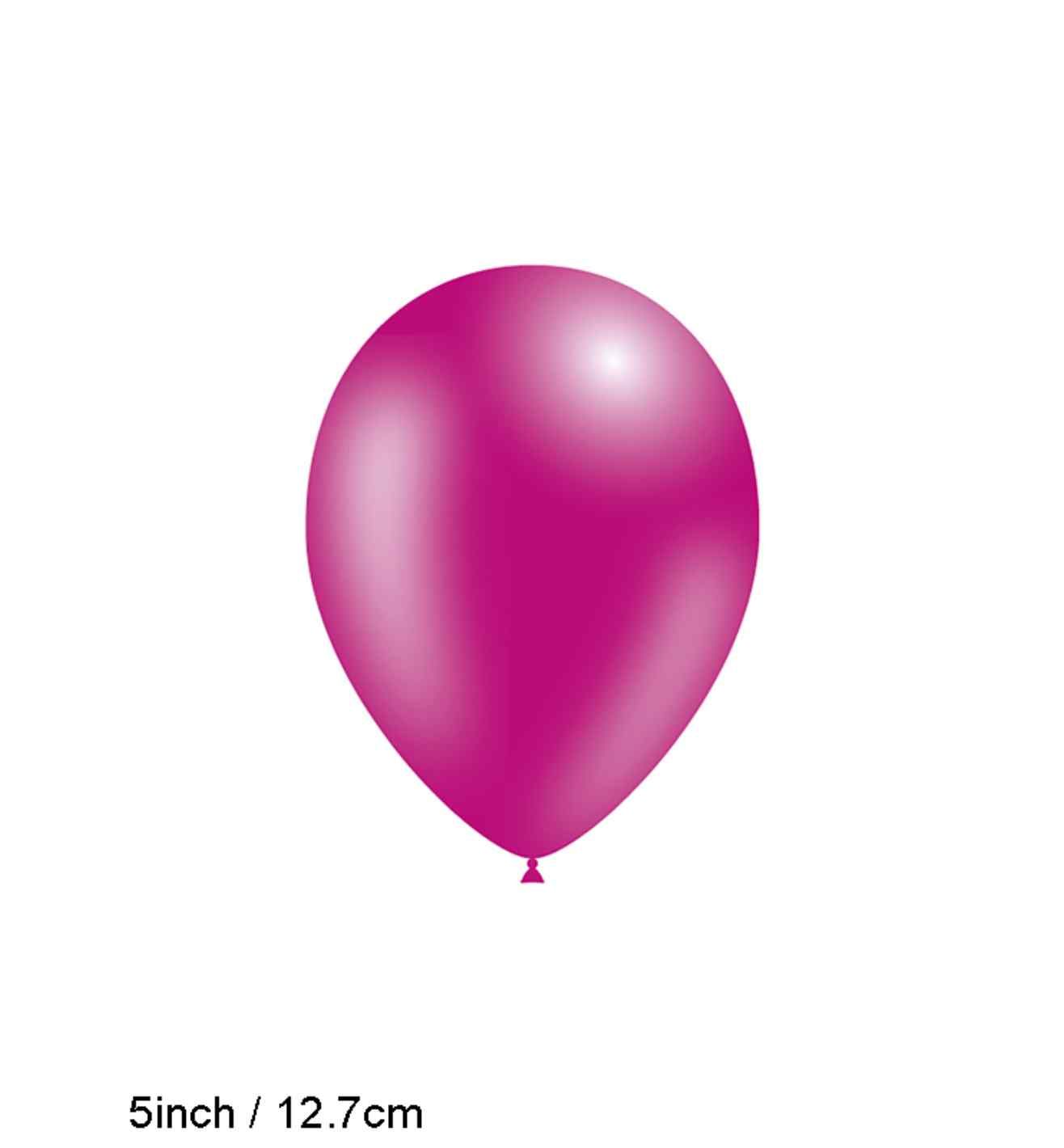 5" Decotex Fashion Solid Fuchsia 100ct.