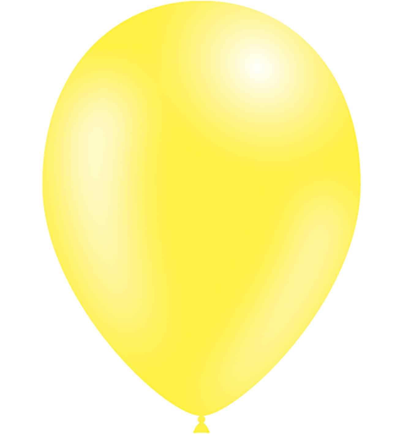 11" Decotex Fashion Solid Yellow 50ct.
