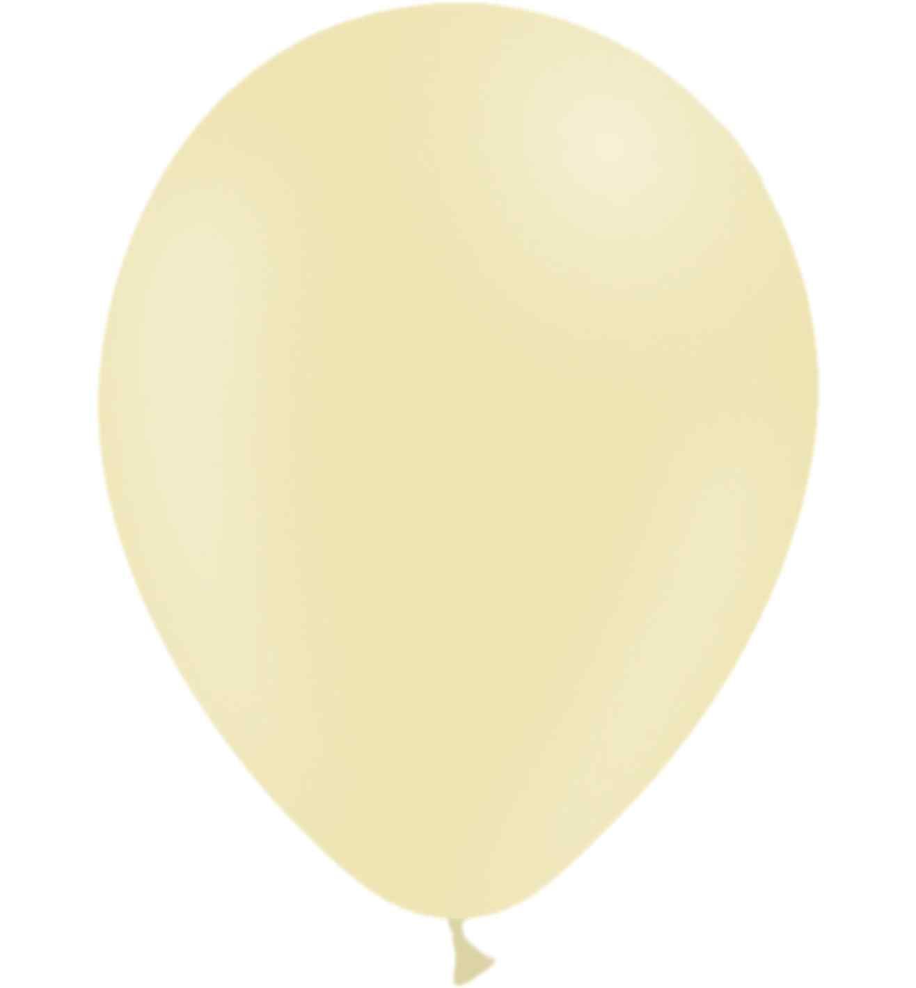 11" Decotex Matte Pastel Yellow 50ct.