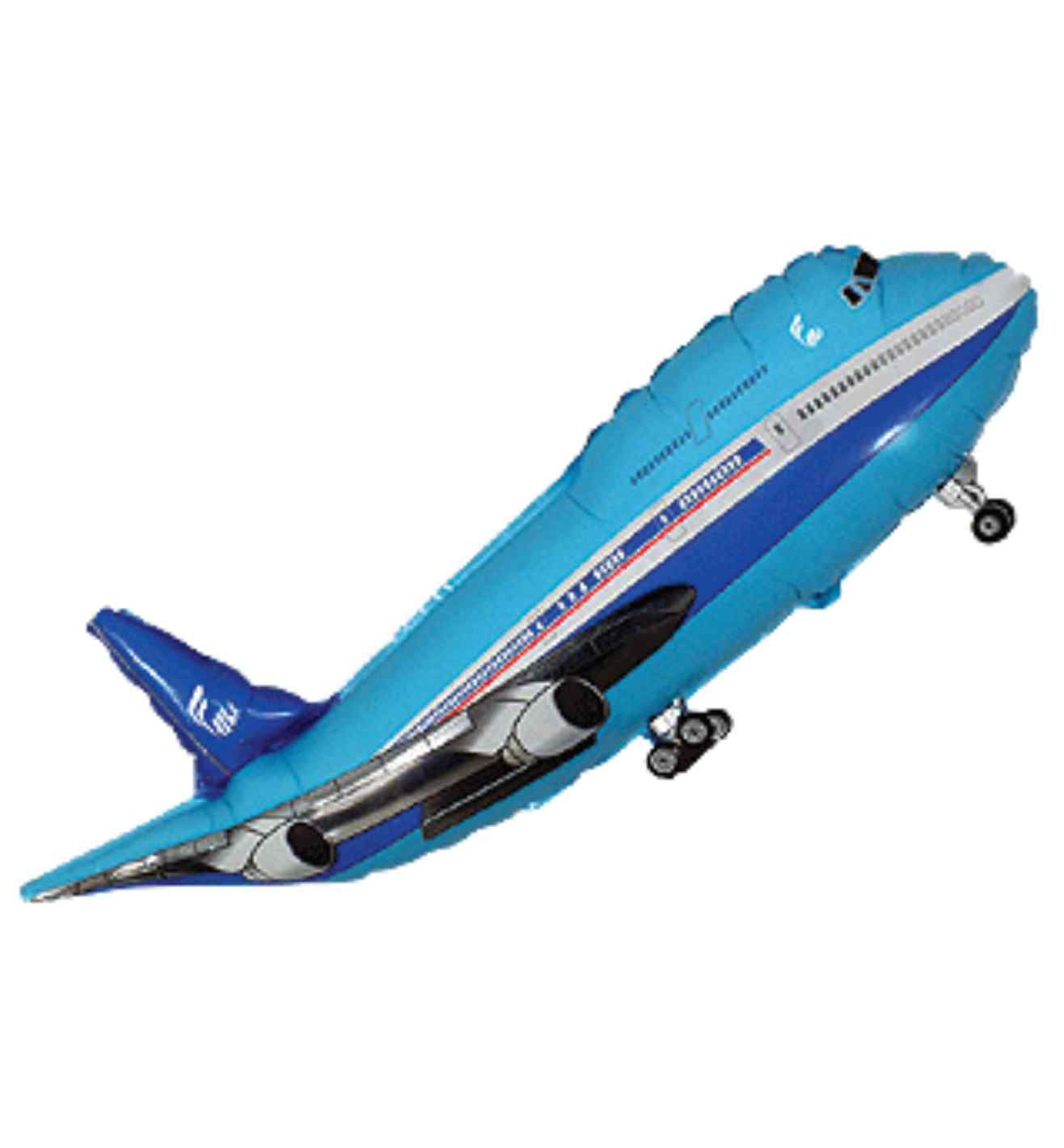 7" x 17" Flexmetal Plane Blue Mini