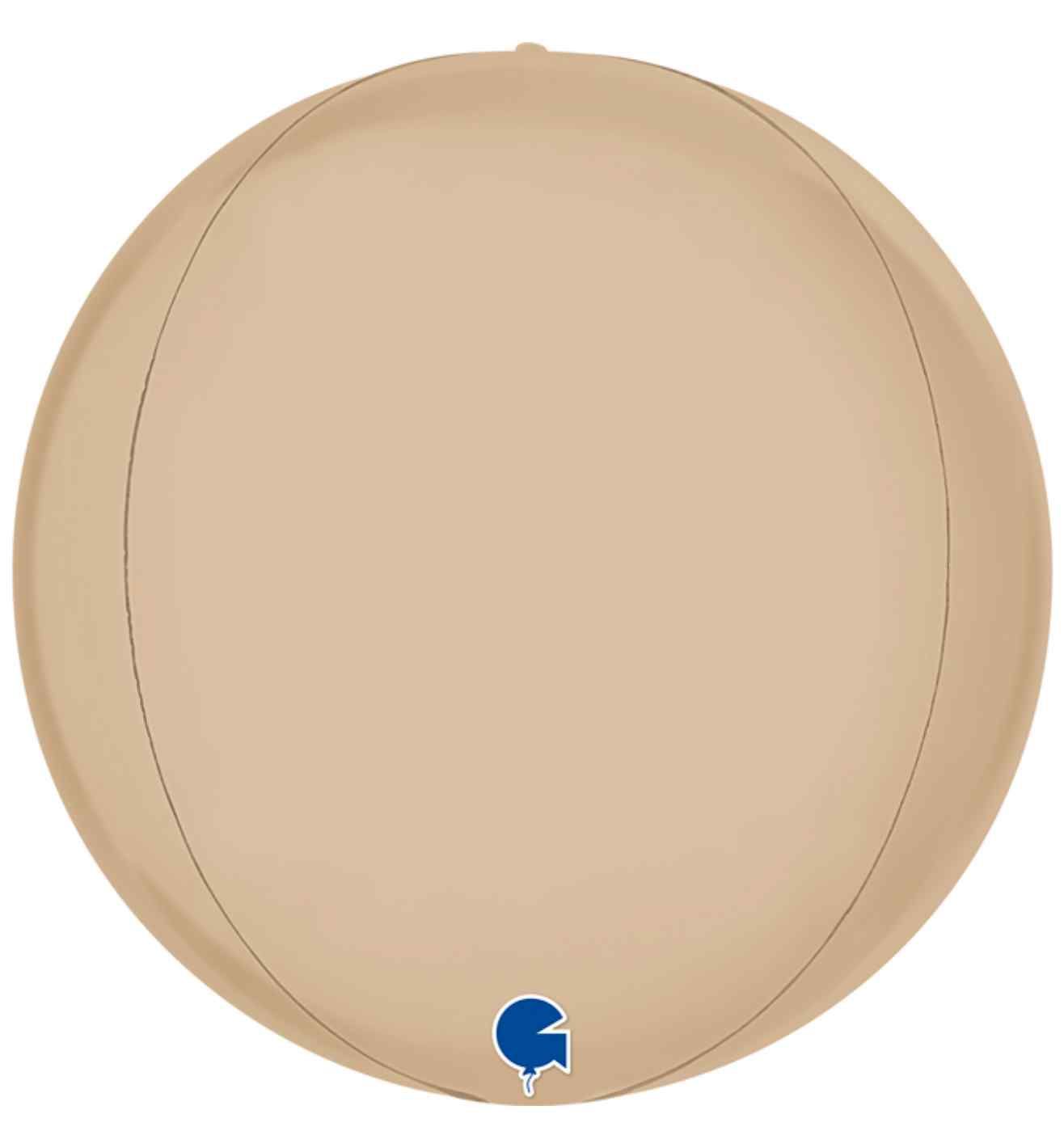 Globe 15" Satin Cream