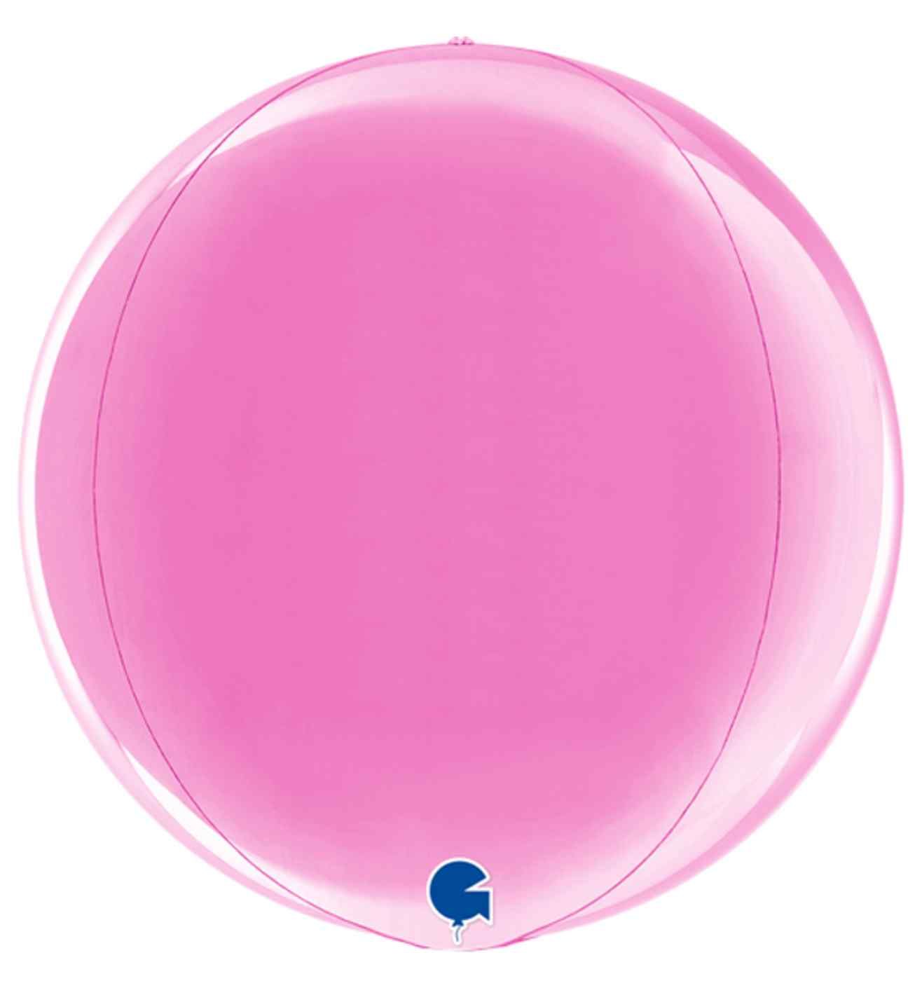 15" Grabo Fuxia 4D Globe