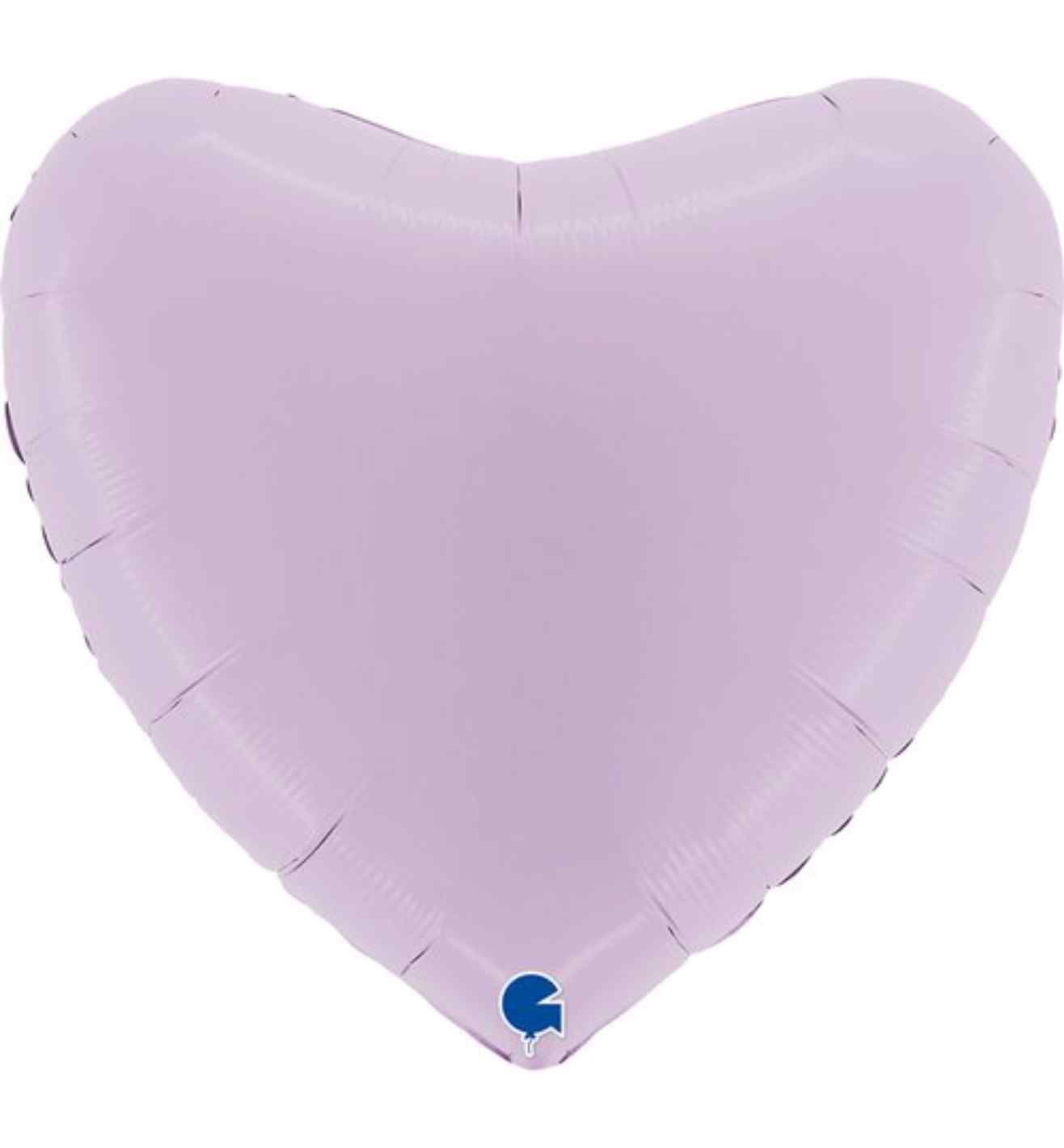 36" Grabo Matte Lilac Heart