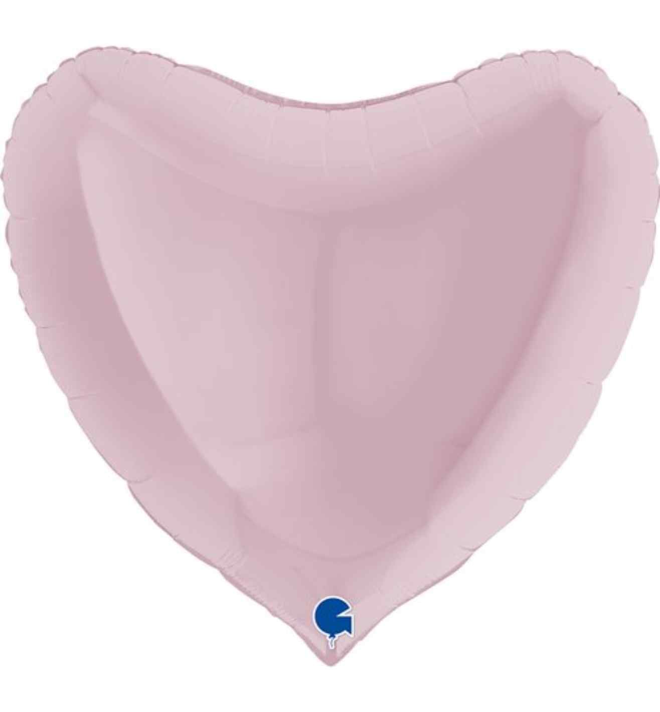 36" Grabo Pastel Pink Heart