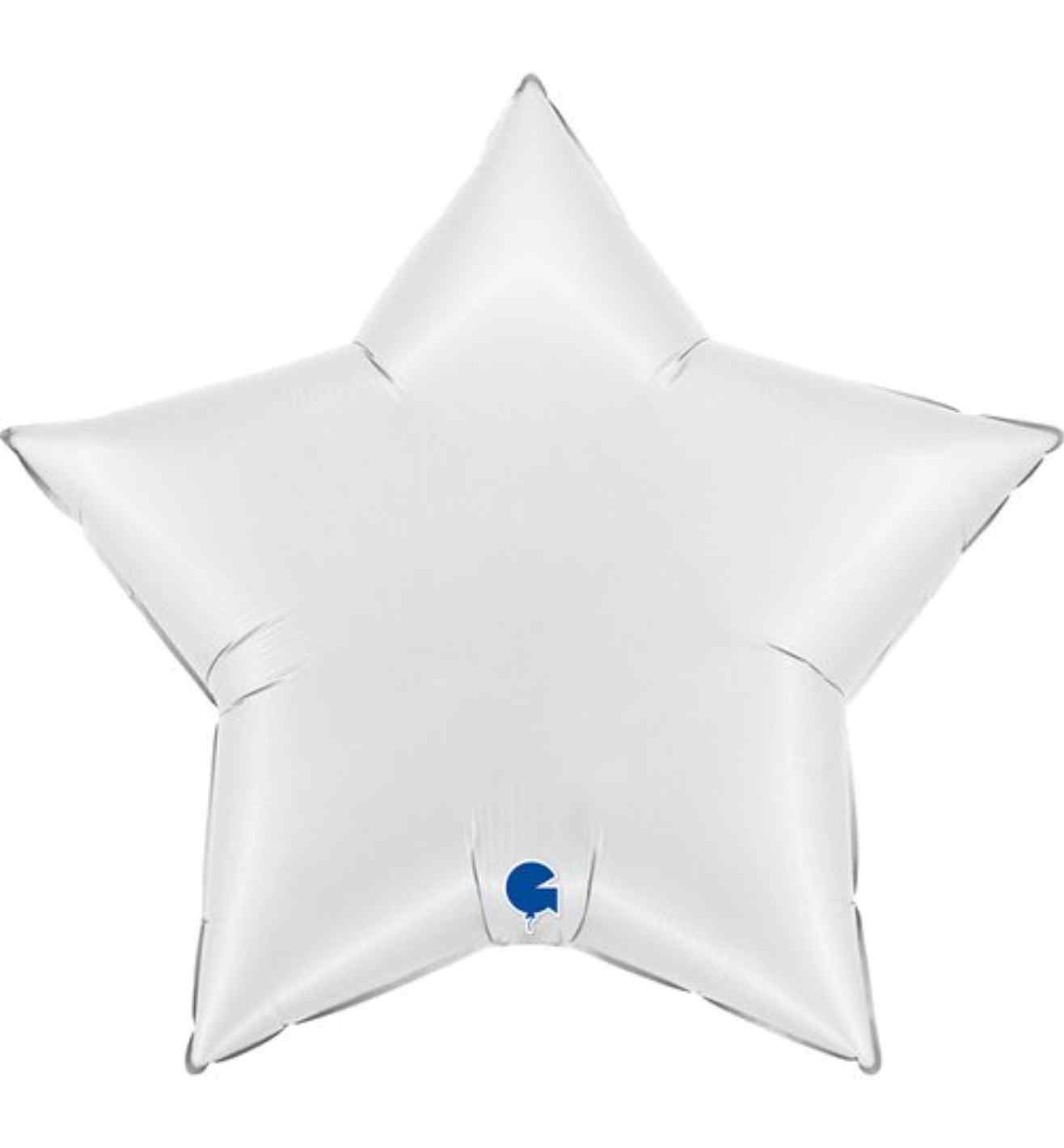 36" Grabo Star Satin White