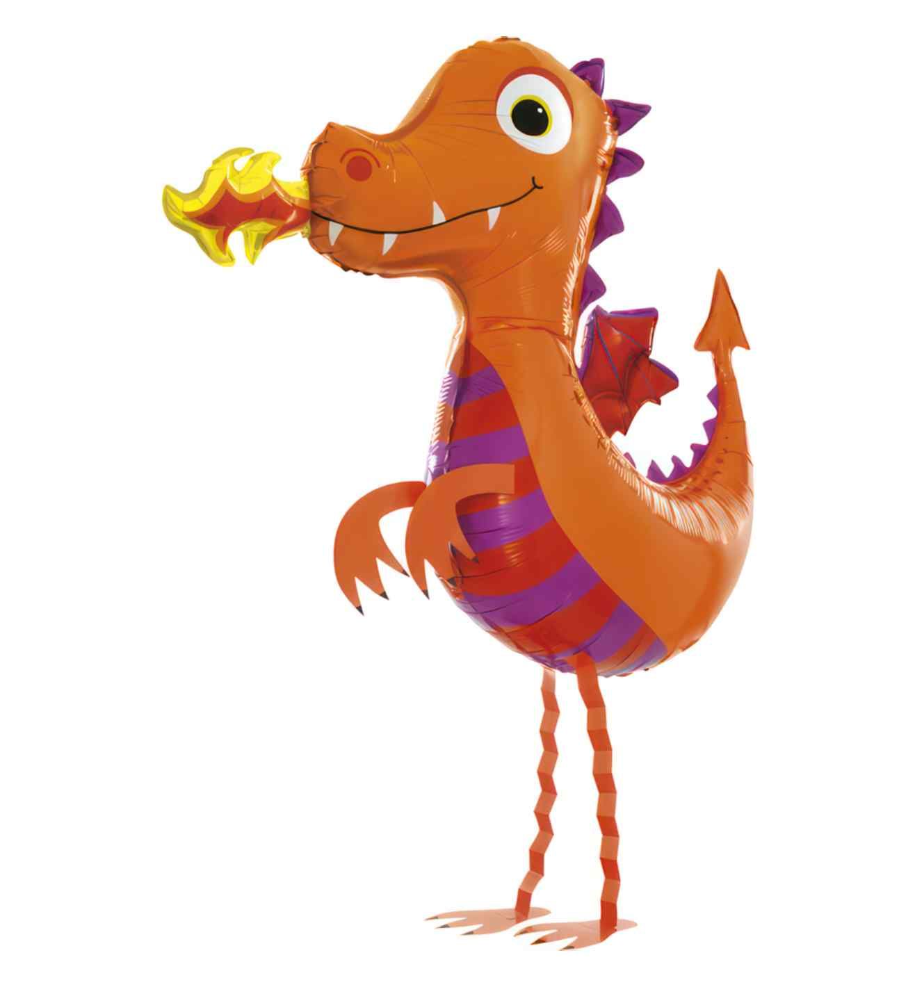 39" Betallic Balloon Friends Dragon