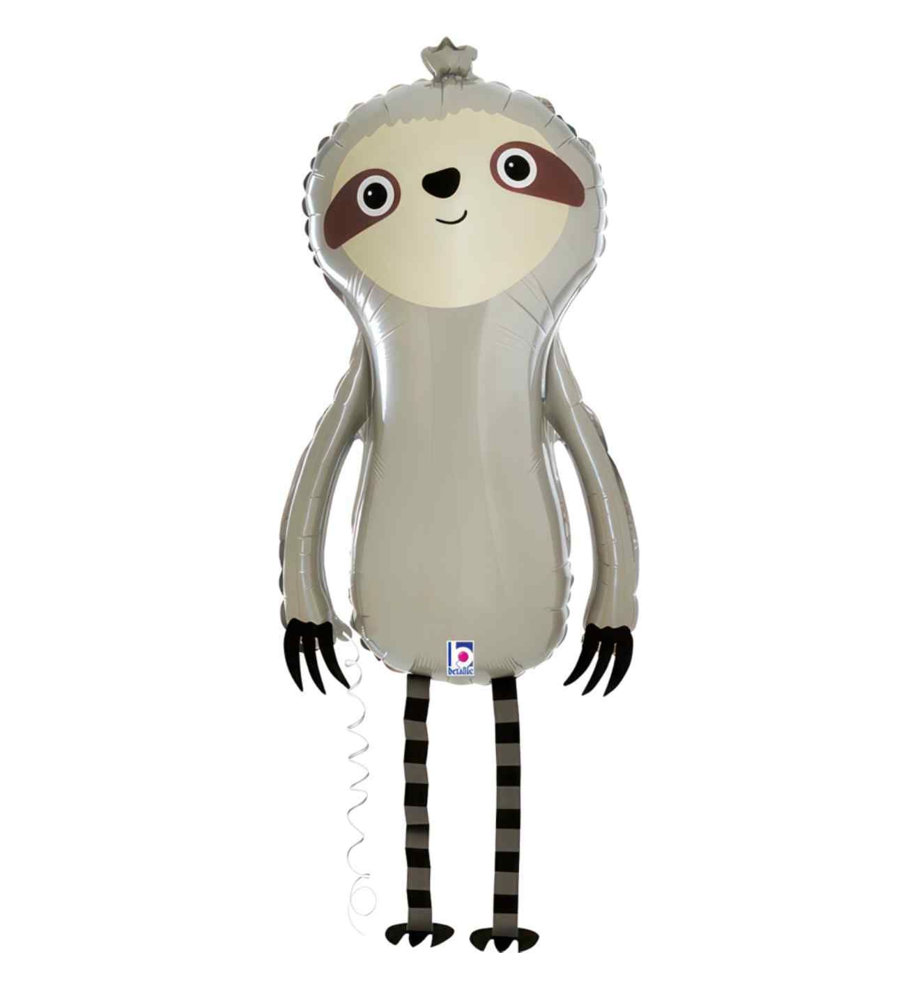 39" Betallic Balloon Friends Sloth